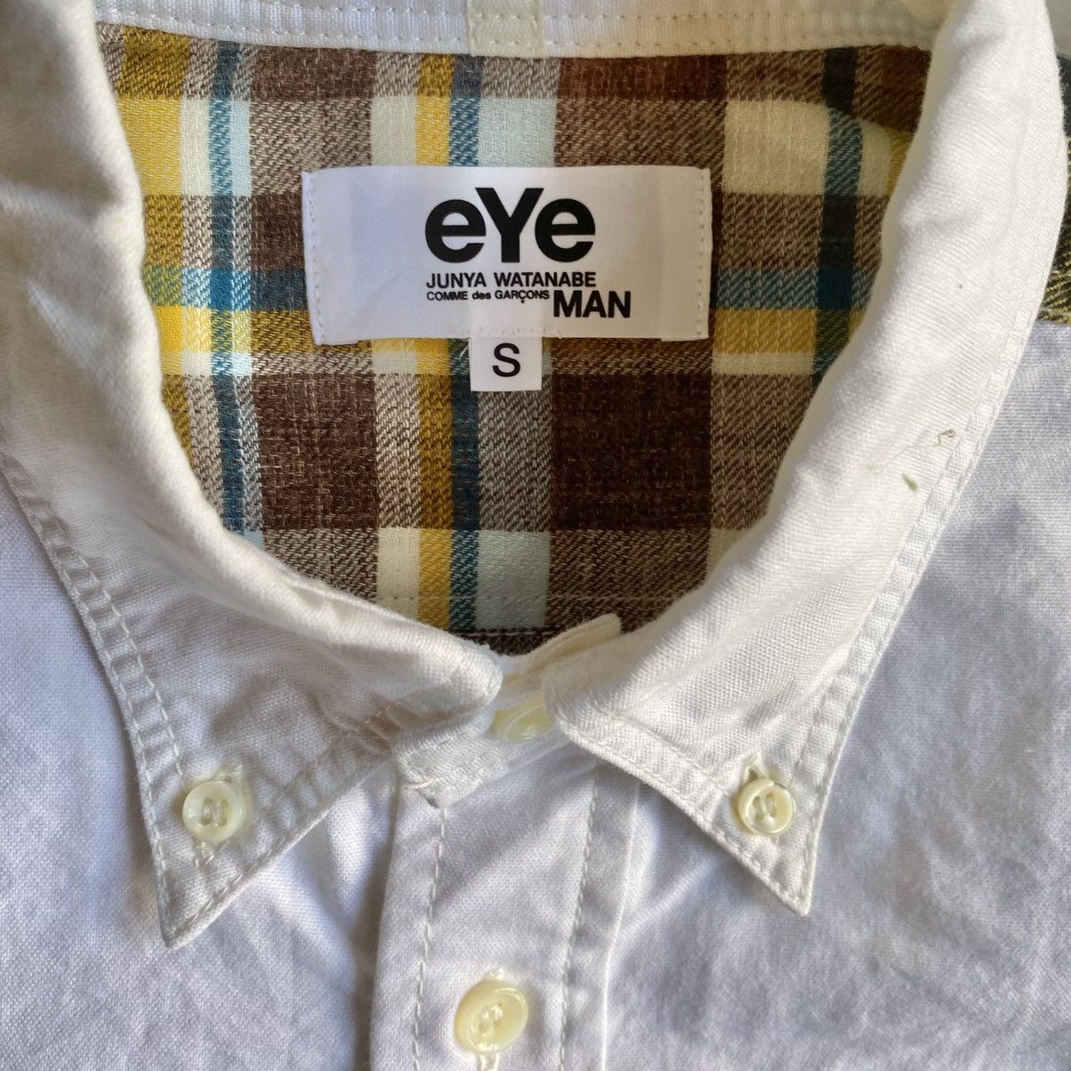Comme des Garcons Fall18 EYE Taped Shirt Size US S / EU 44-46 / 1 - 3 Thumbnail