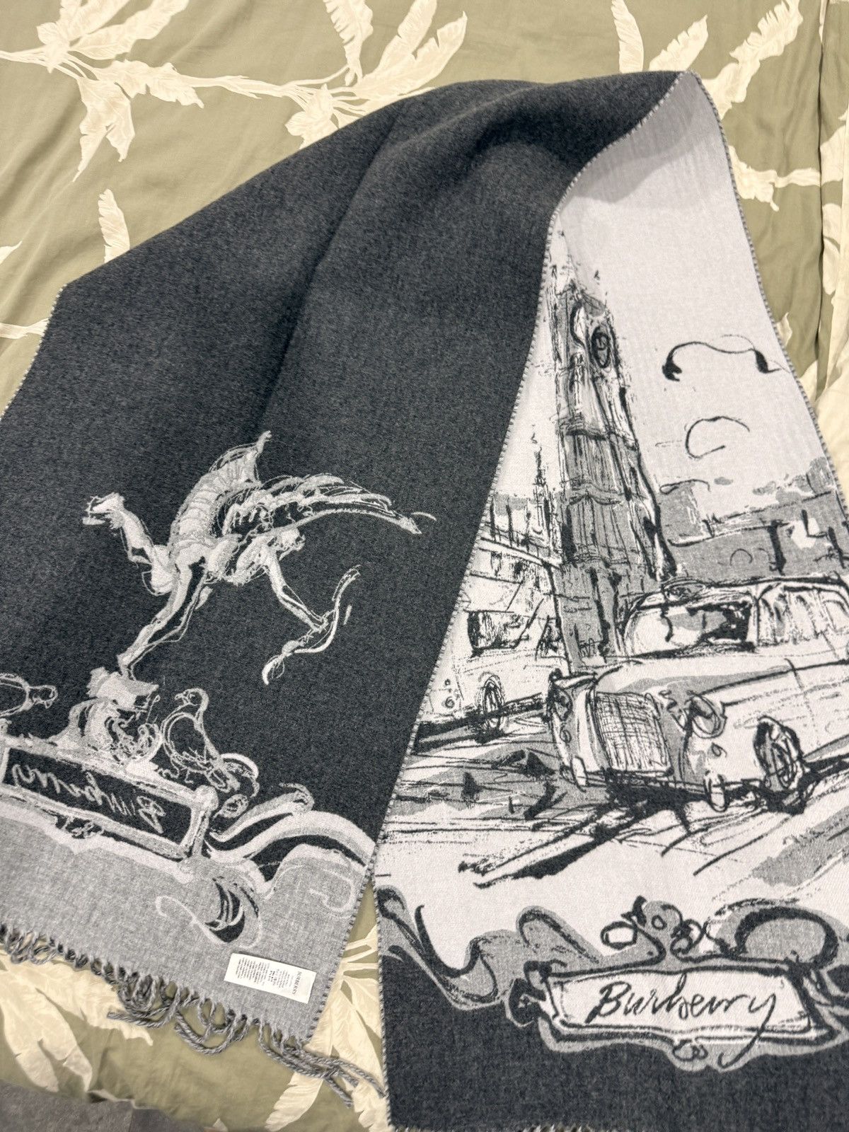 Burberry Prorsum Burberry Scarf Size ONE SIZE - 4 Thumbnail