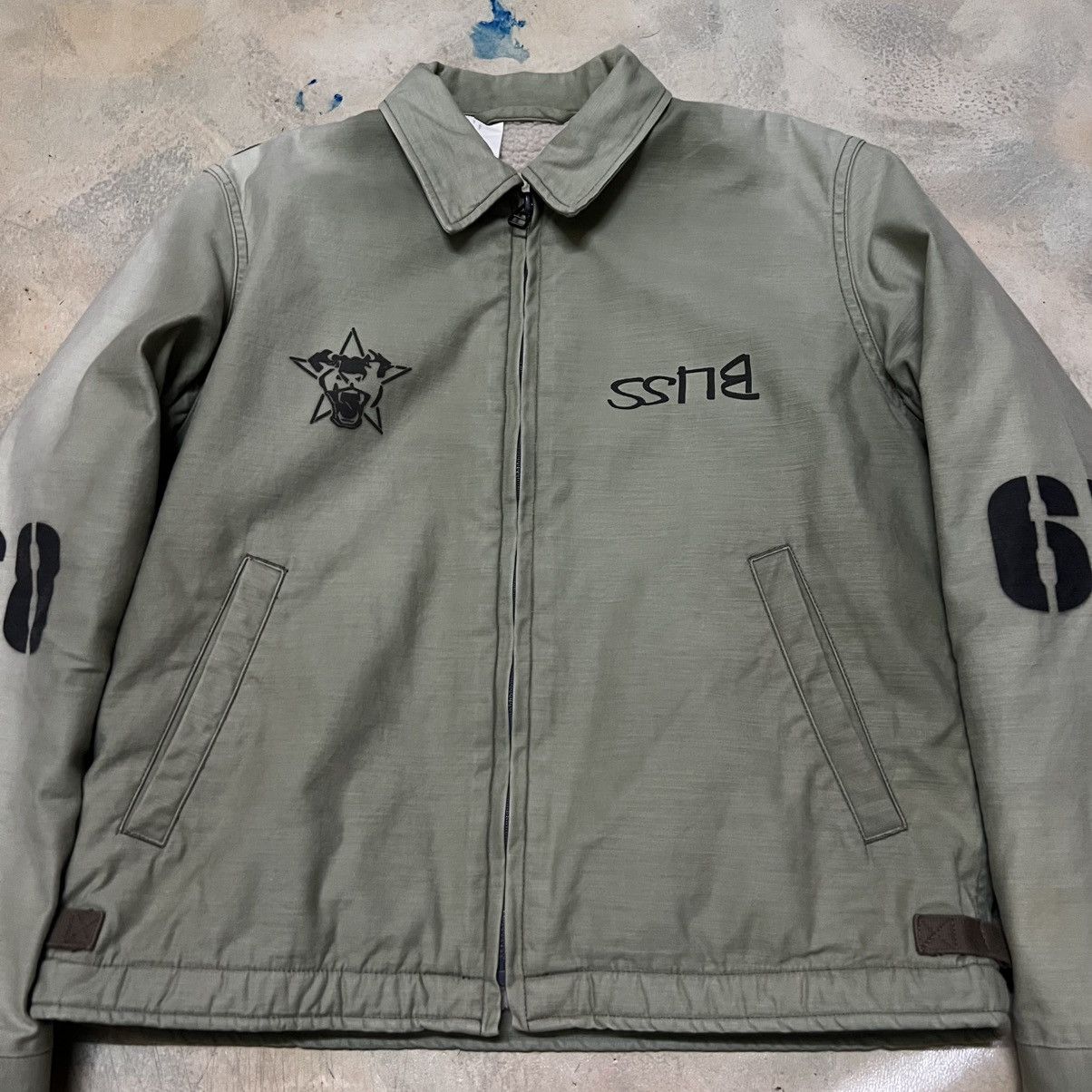 N.Hoolywood N. Hoolywood Sun Faded Military Style Jacket Size US S / EU 44-46 / 1 - 4 Thumbnail