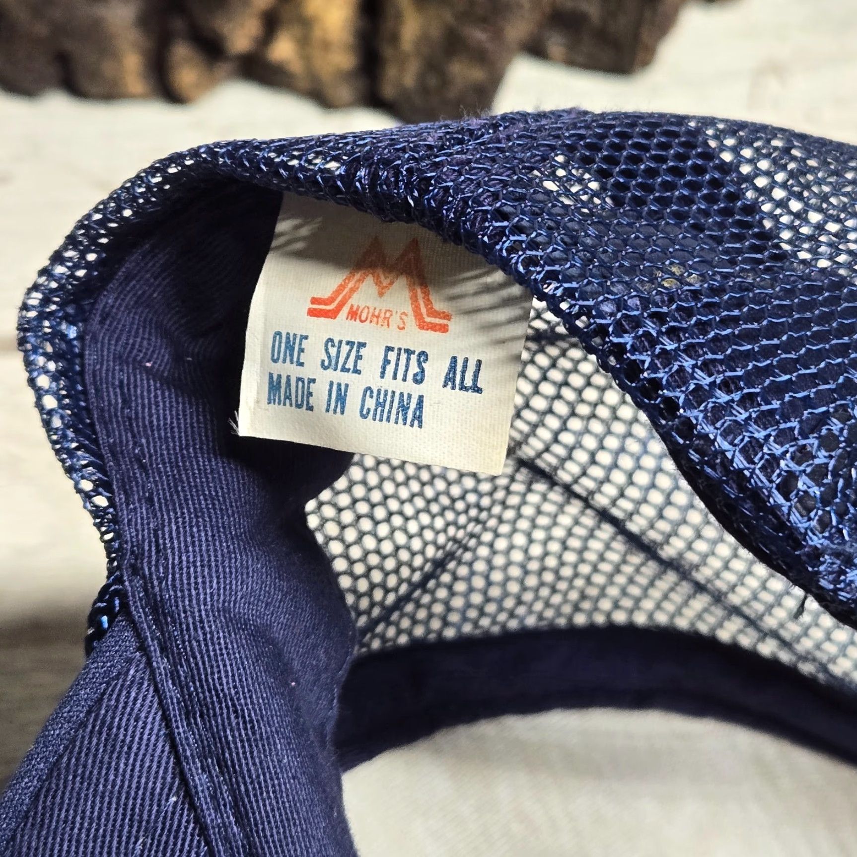 Vintage VINTAGE United States Trout Farmers Association Patch Logo Baseball Hat One Size Blue Cotton Canvas Adjustable Embroidered Patch Men Hat Size ONE SIZE - 7 Thumbnail