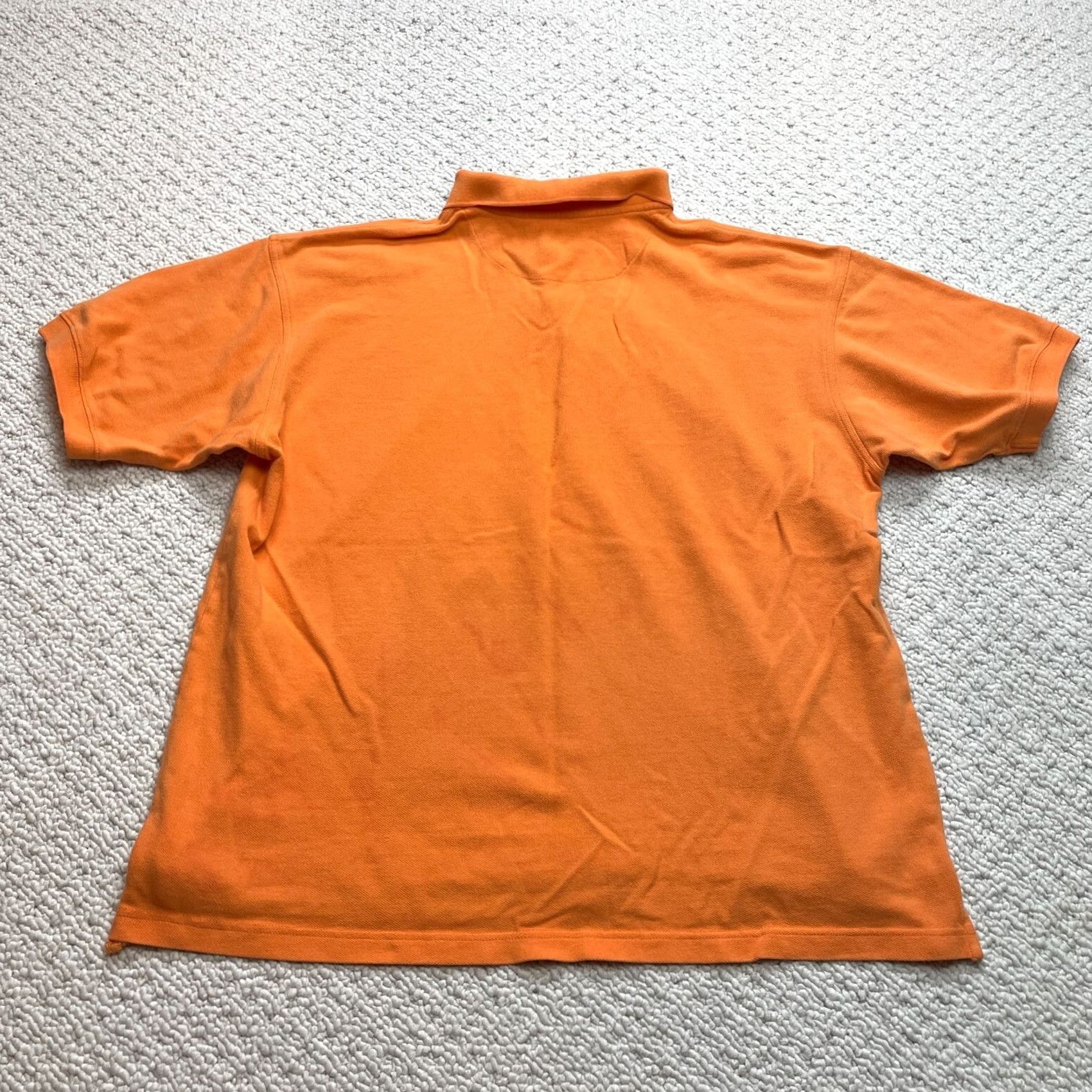 Gap Gap Pique Polo Shirt Mens XXL 50" Orange Short Sleeve Rugby Golf Cotton Adult Size US XXL / EU 58 / 5 - 7 Thumbnail