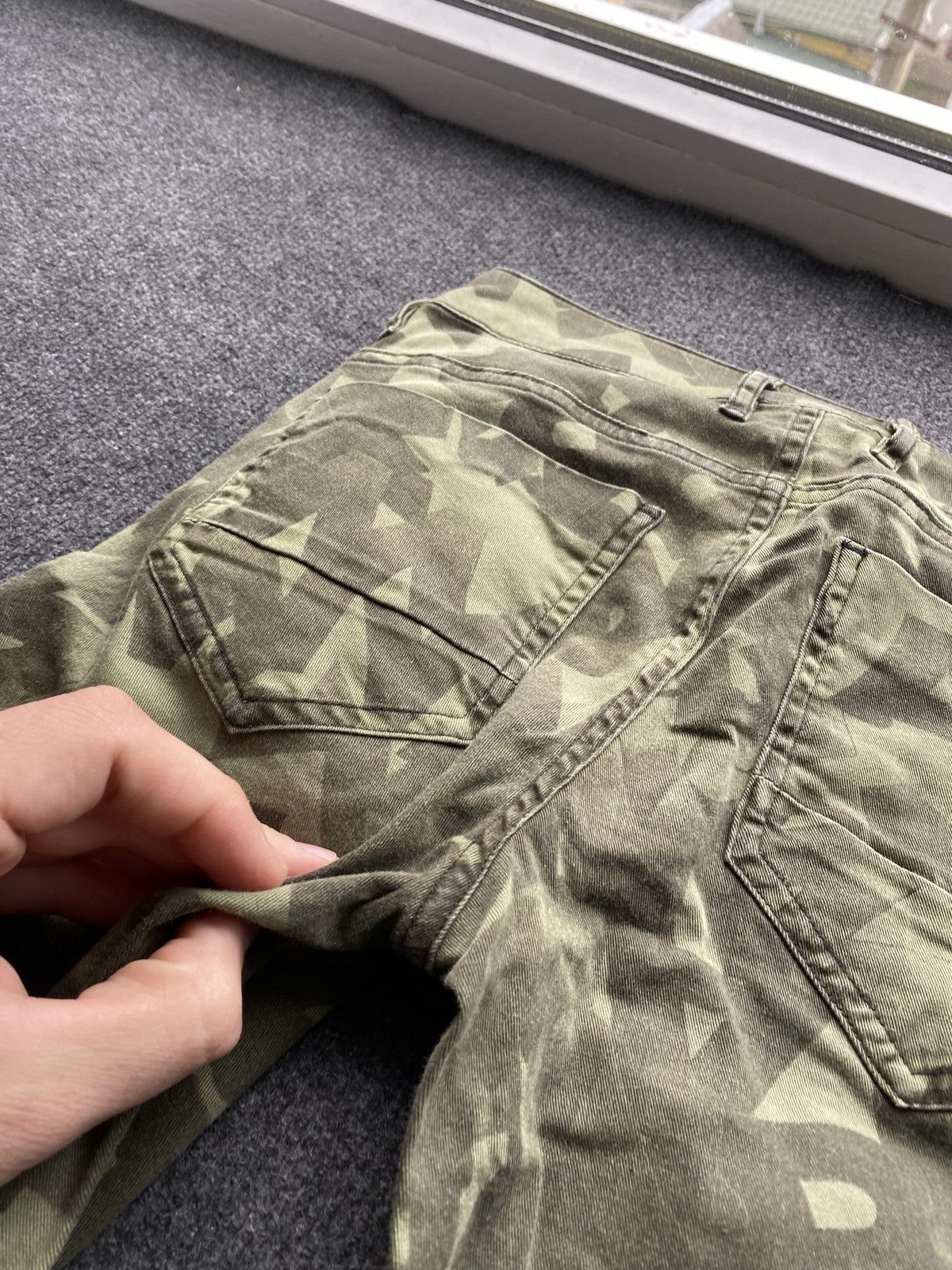 G-Star 🔥Opium Punk G Star Camo Cargo pants women 27 size rare Size 27" / US 4 / IT 40 - 15 Thumbnail