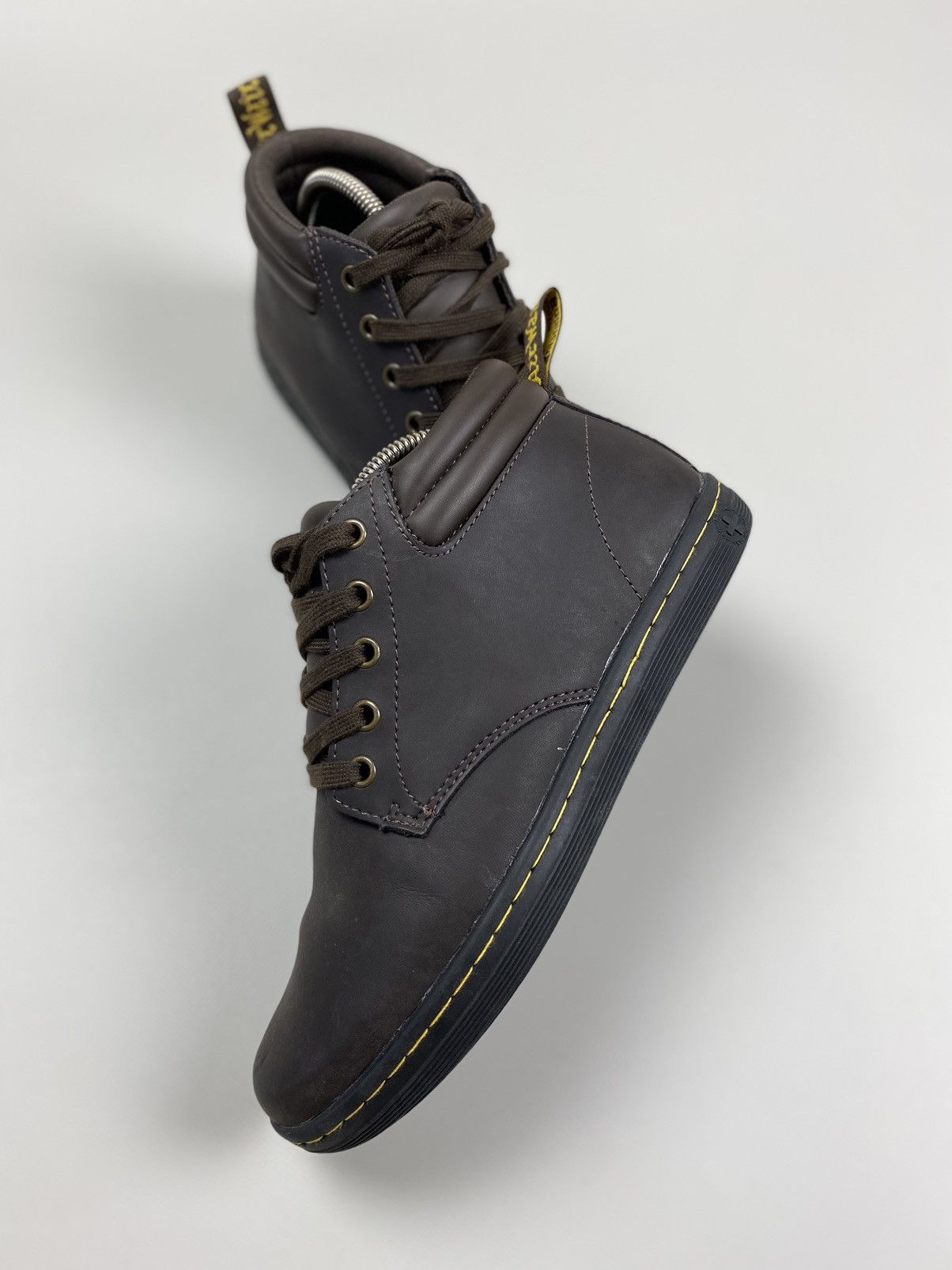 Dr. Martens × Vintage Dr. Martens Maleke ladies leather boots shoes Size US 8 / IT 38 - 8 Thumbnail