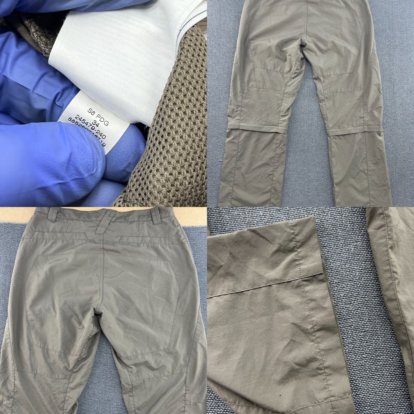 Nike ACG VINTAGE Nike ACG Pants Mens M Beige Transformer Cargo Baggy Size US 31 - 10 Thumbnail