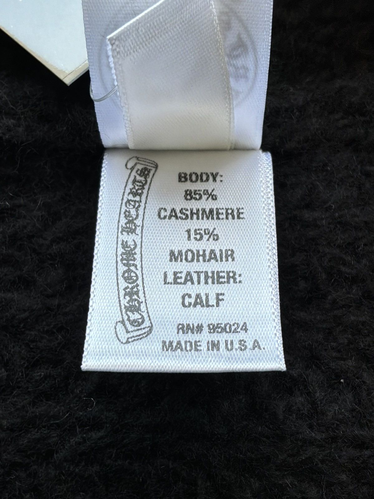 Chrome Hearts Chrome Hearts - Cross Patch Silver Scroll - Cashmere Cape Size US M / EU 48-50 / 2 - 12 Thumbnail