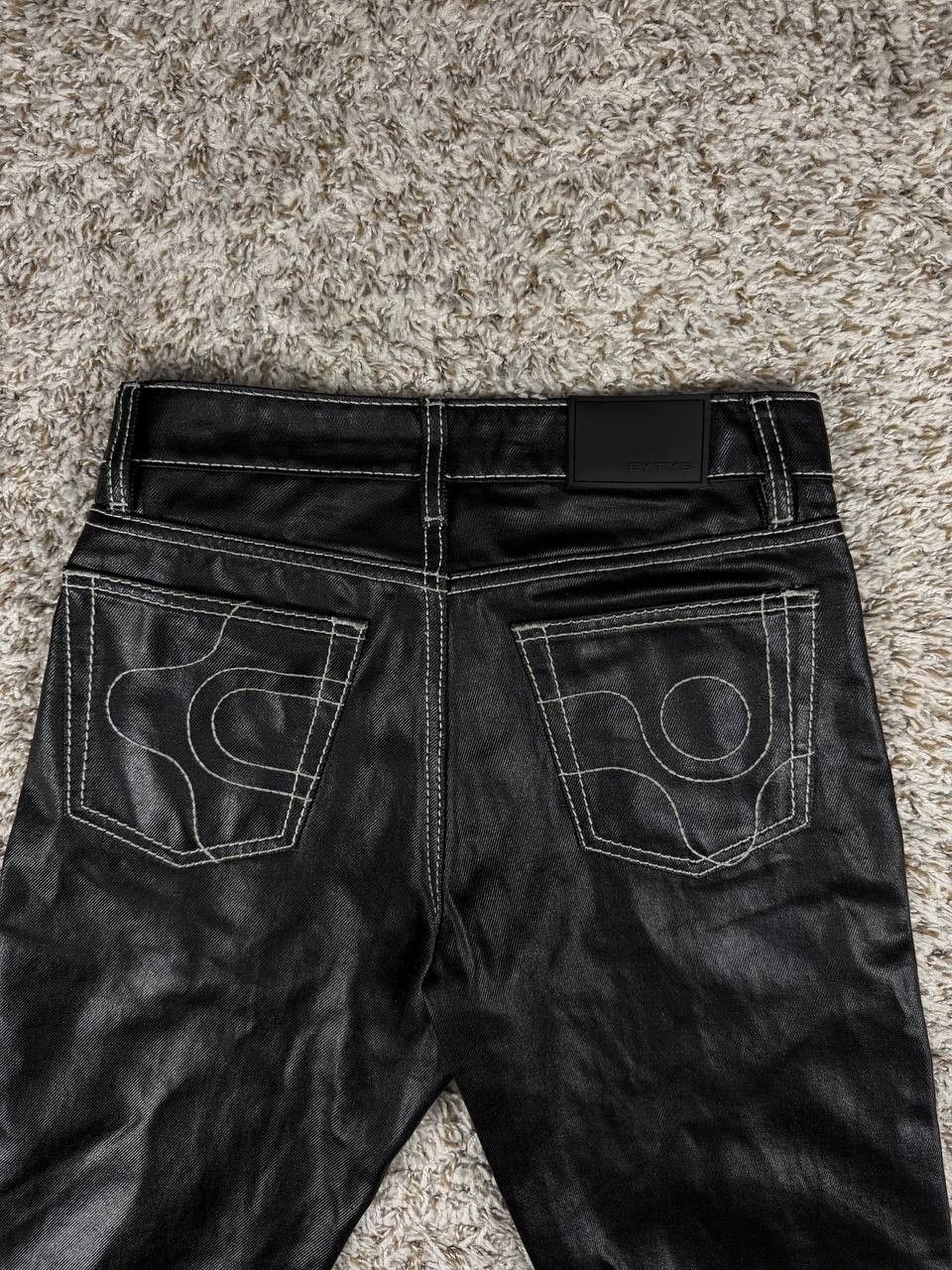 Eytys EYTYS Orion Tar Black Jeans Size US 29 - 10 Thumbnail