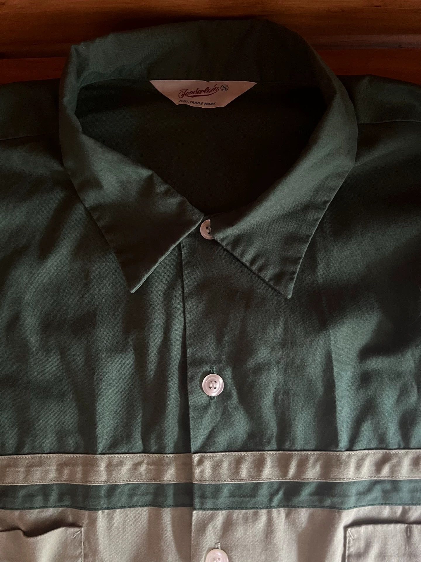 Tenderloin Tenderloin Workwear Color Block Long Sleeve Shirt Rare Japan Size US S / EU 44-46 / 1 - 9 Thumbnail