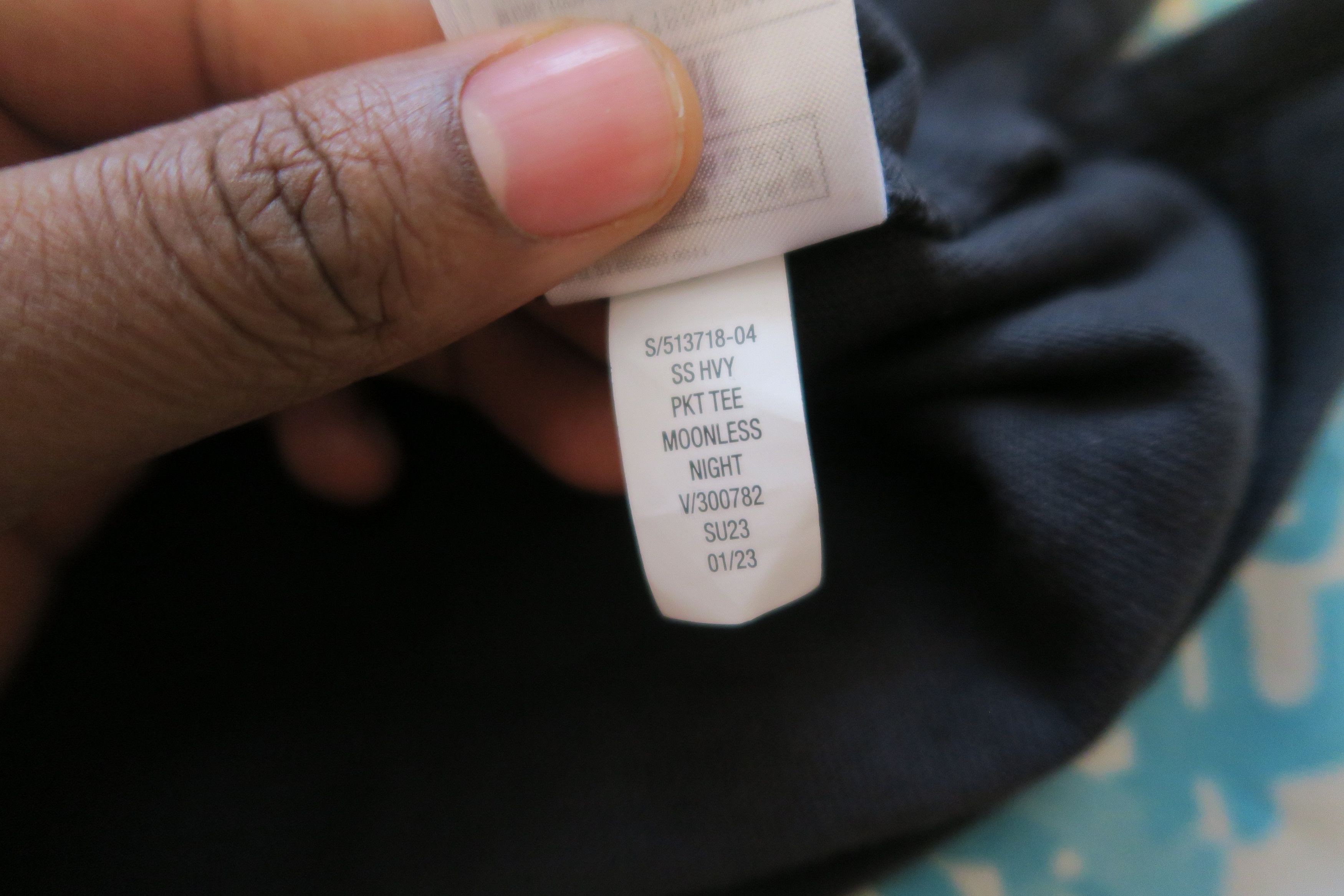 Gap Gap Heavyweight Relaxed Pocket Tee Moonless Night 2XL Size US XXL / EU 58 / 5 - 6 Thumbnail