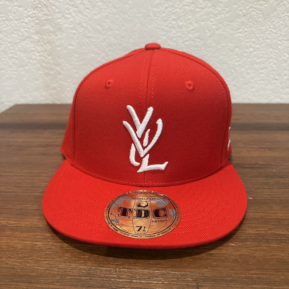Playboi Carti YVL Fitted Hat Red 7 1/8