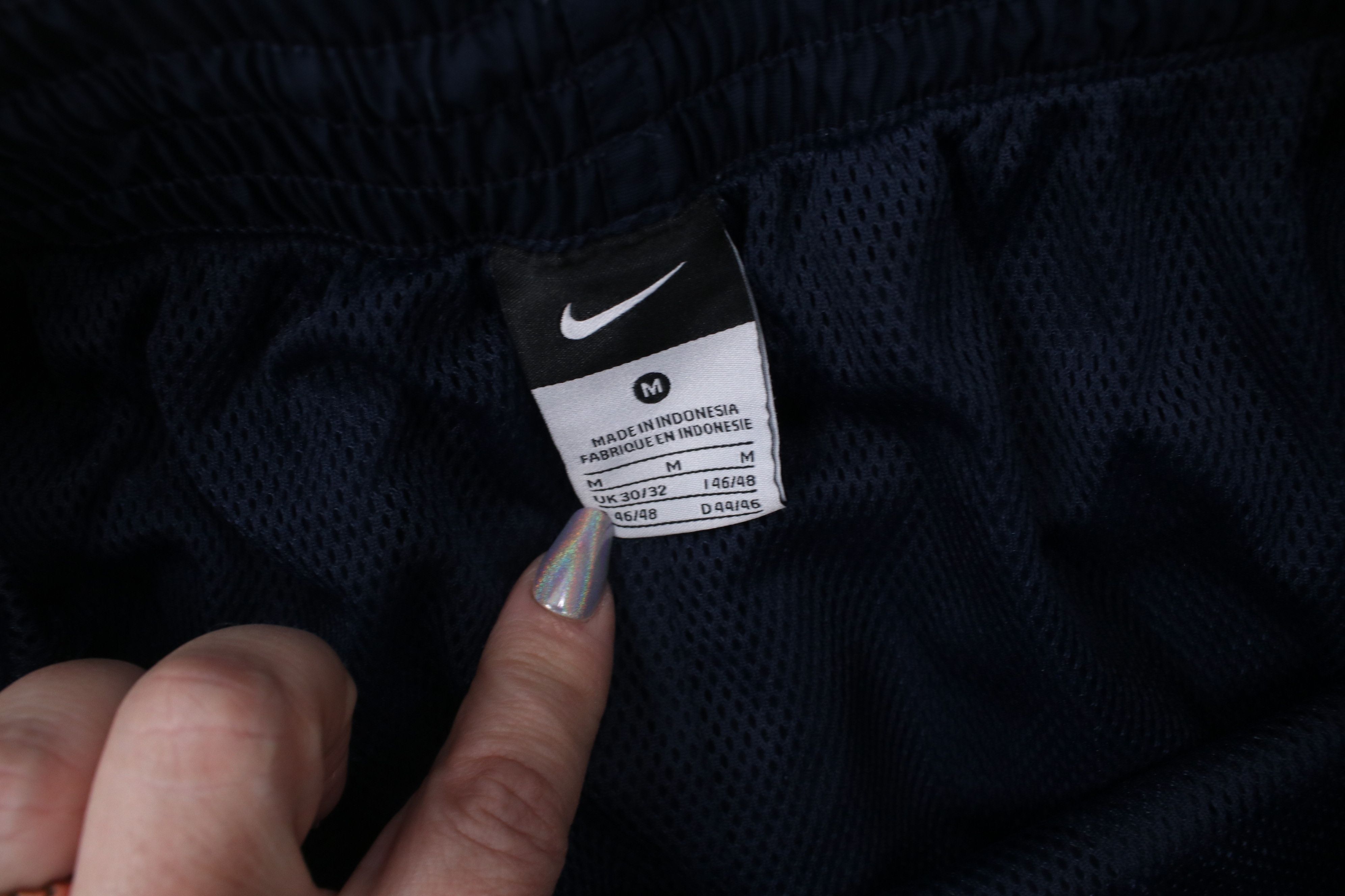 Nike Vintage Y2K Nike Swoosh Lined Wide Leg Windbreaker Pants Size US 34 / EU 50 - 10 Thumbnail