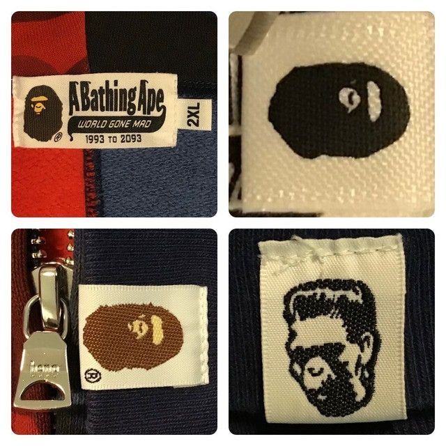 Bape 🔥2XL🔥 BAPE Shark full zip hoodie Red camo Blue camo APE XXL Size US XXL / EU 58 / 5 - 7 Thumbnail