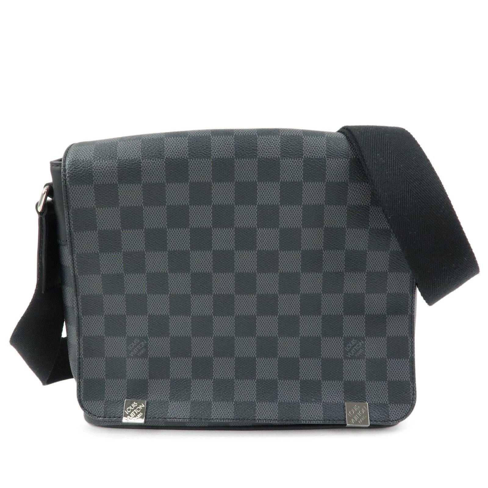 Louis Vuitton Louis Vuitton Damier Graphite District PM Crossbody Bag Size ONE SIZE - 1 Thumbnail