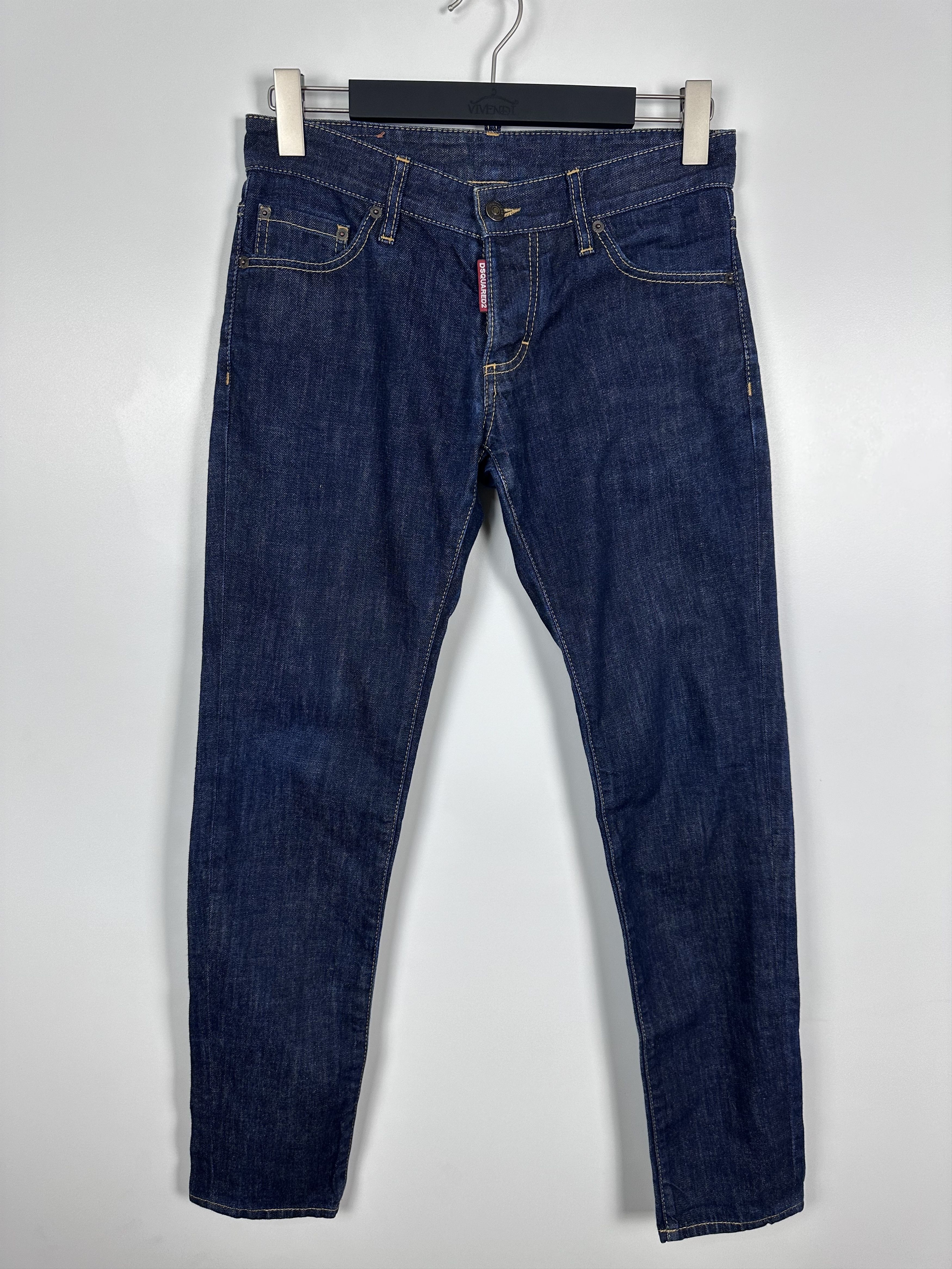 Designer × Dsquared2 Dsquared2 Mens Denim Blue Jeans Size 44 Size US 44 / EU 60 - 1 Thumbnail