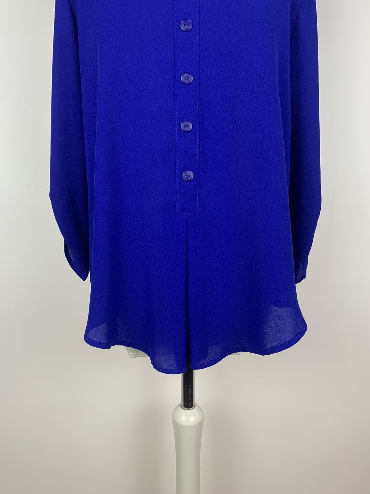 Joseph Ribkoff Joseph Ribkoff Buttons Blouse Shirt Women’s Size 10 Blue Size L / US 10 / IT 46 - 3 Thumbnail