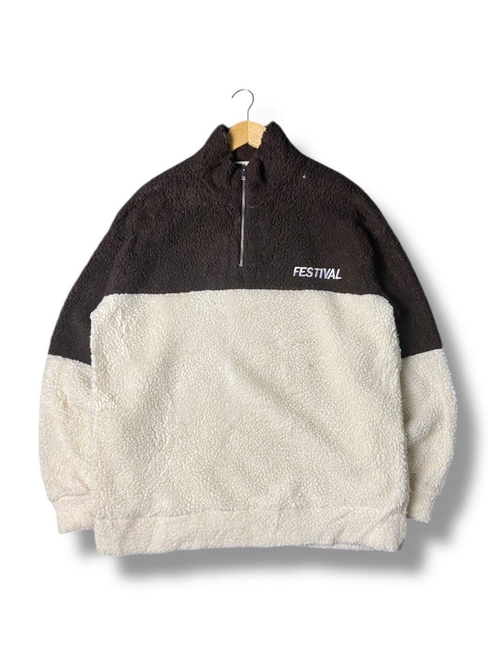 Japanese Brand PEANUT Japanese Brand Half-zip Fleece Jacket (136) Size US S / EU 44-46 / 1 - 1 Thumbnail