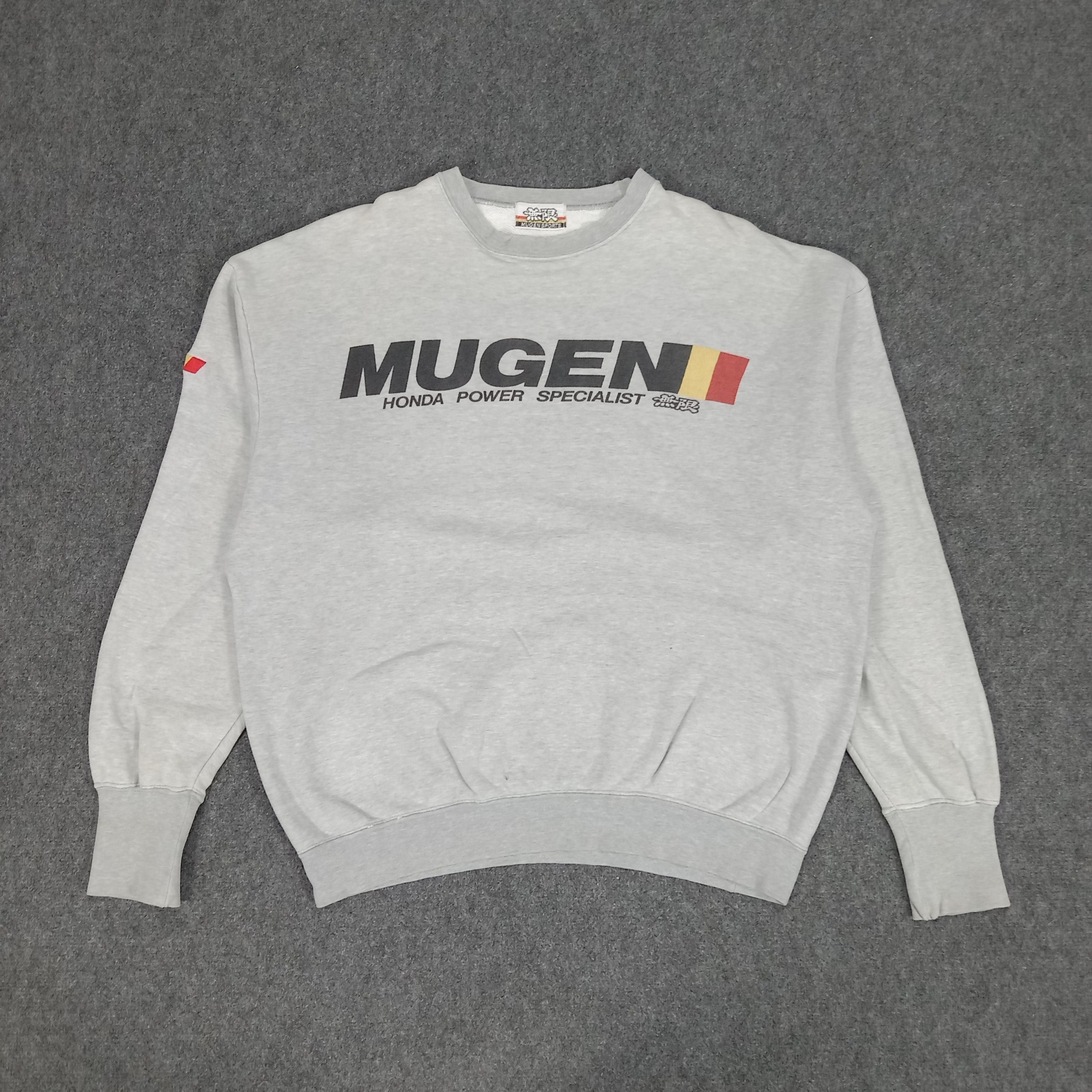 Honda × Vintage Mugen Honda Japanese Motorsports Racing Sweatshirt Size US L / EU 52-54 / 3 - 1 Thumbnail