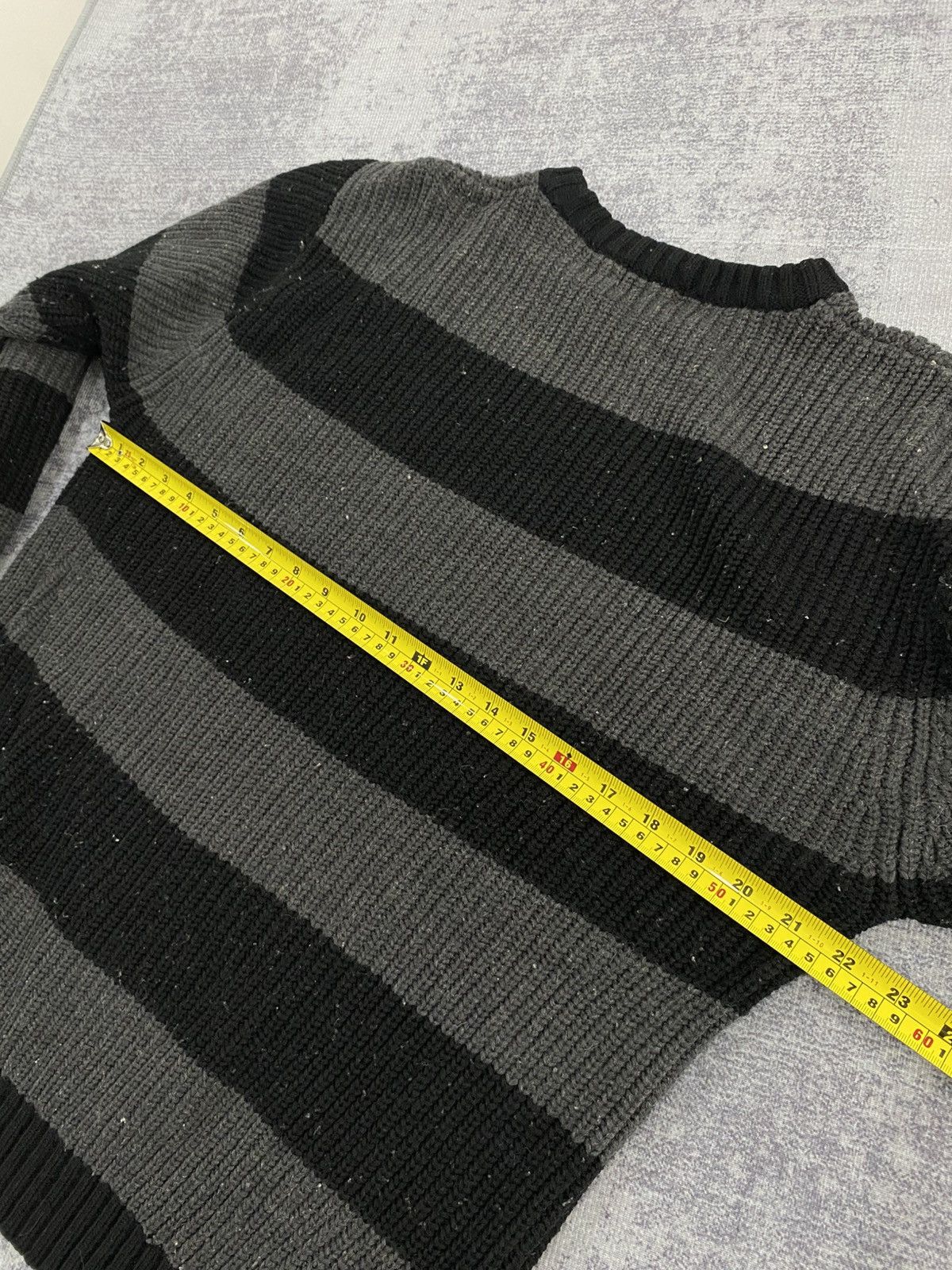 Le Grande Bleu (L.G.B.) grunge knitwear kurt cobain inspired hillcrop Size US L / EU 52-54 / 3 - 3 Thumbnail