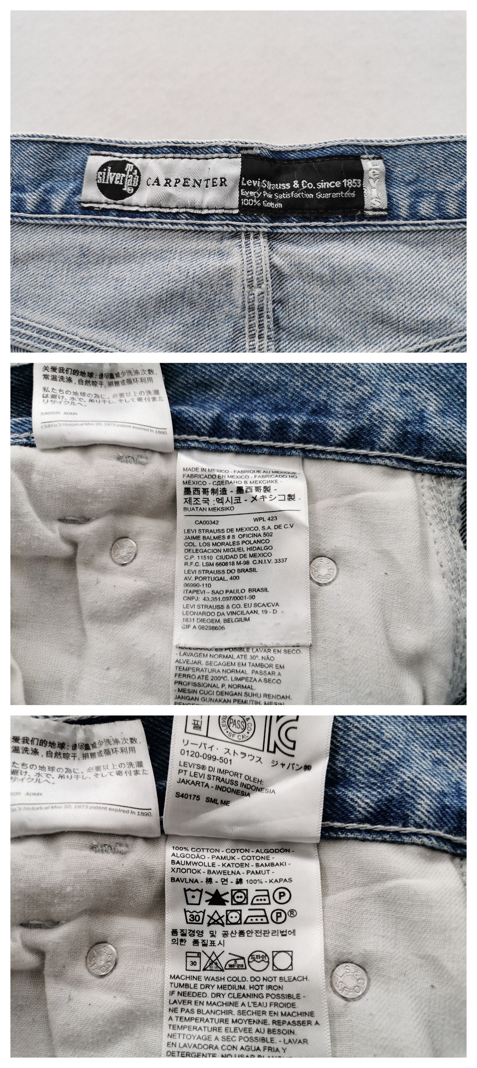 Levi's Distressed Vintage Levis Silvertab Carpenter Denim Size 32 Size US 32 / EU 48 - 8 Thumbnail