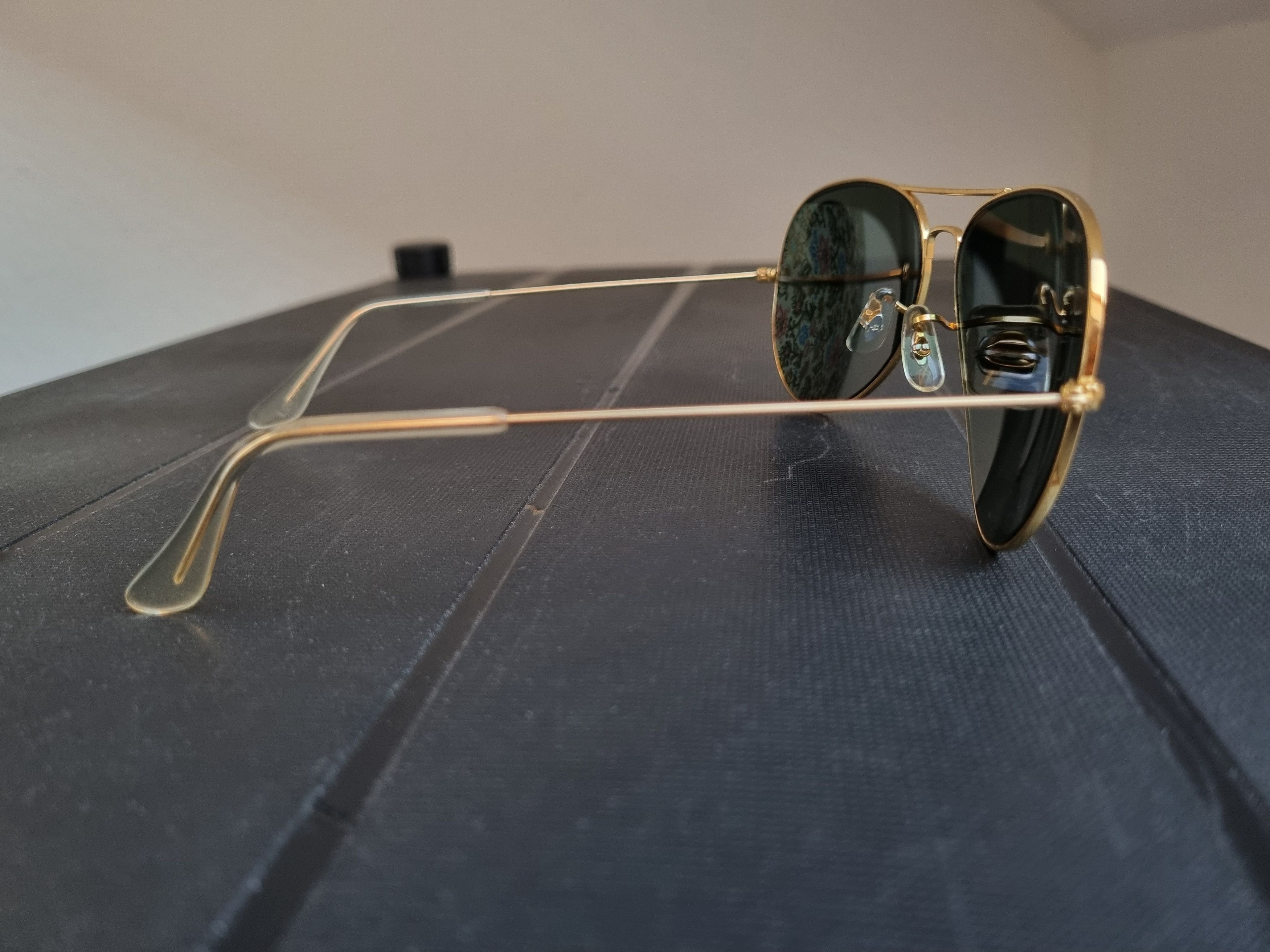 RayBan B&L Ray Ban USA Vintage Aviator 100% UV, G-15 | L2846 |62mm Size ONE SIZE - 12 Thumbnail