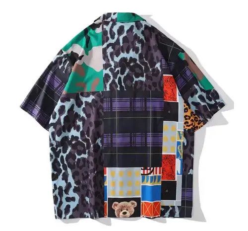 Japanese Brand × Vintage Patchwork Leopard Shirt Size US XL / EU 56 / 4 - 3 Thumbnail