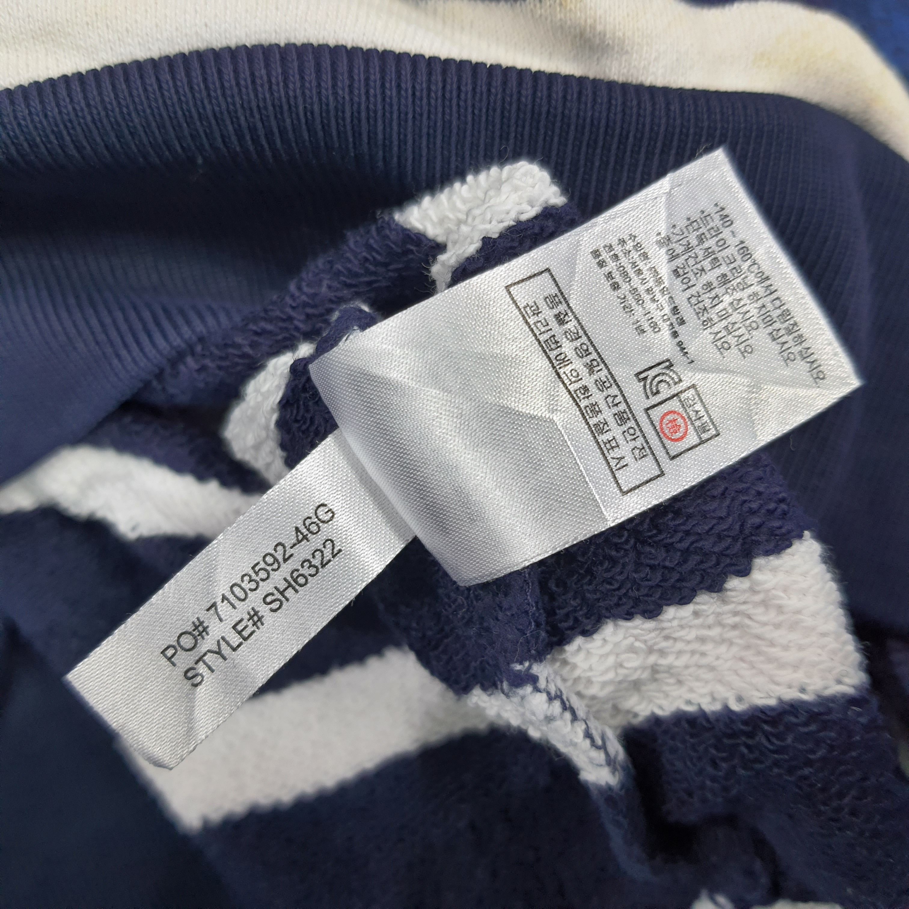 Lacoste Vintage Lacoste Designer Stripes Sweatshirt C282N2 Size US S / EU 44-46 / 1 - 8 Thumbnail