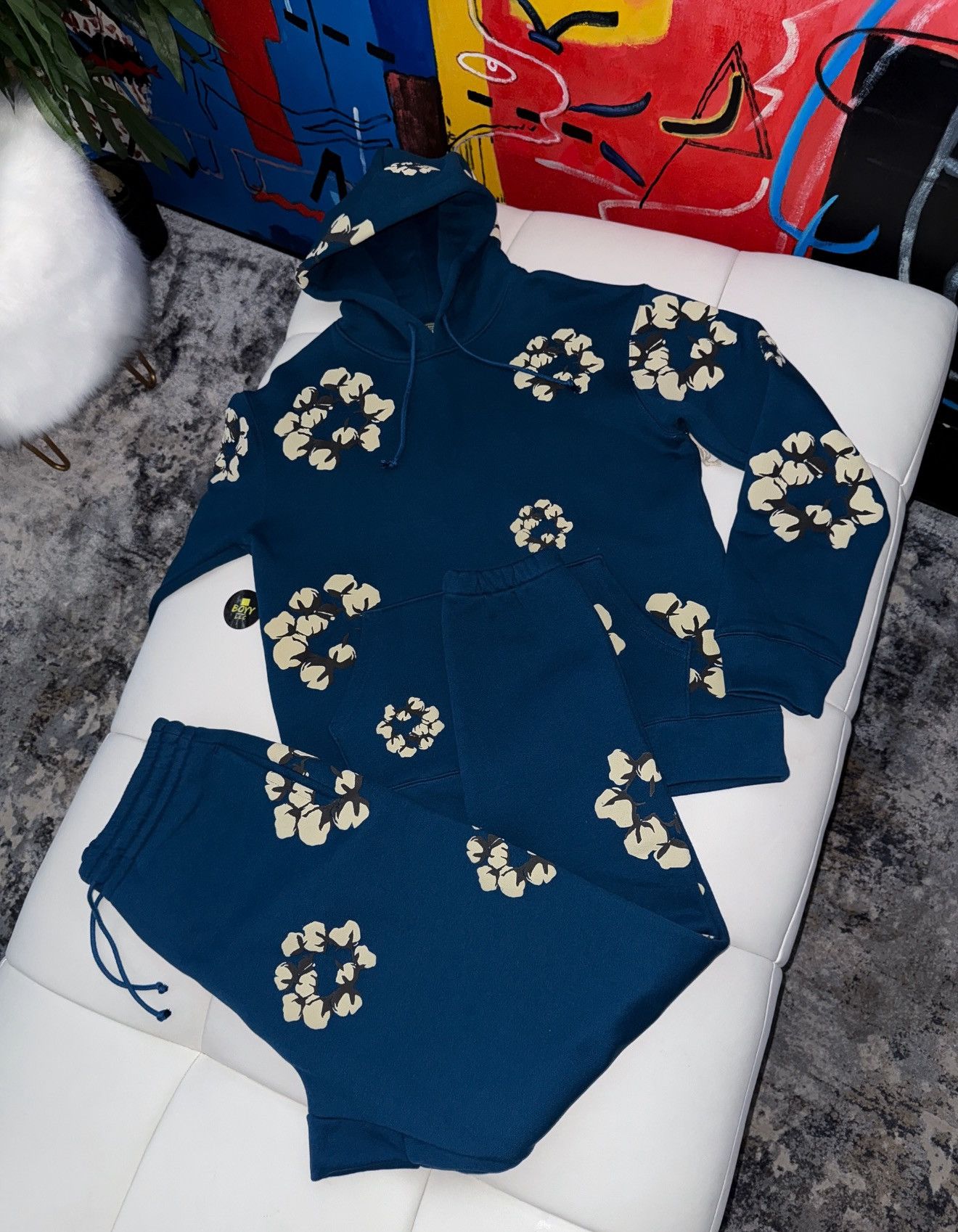 Cactus Plant Flea Market × DENIM TEARS Wreath sweatsuit set M Size US L / EU 52-54 / 3 - 3 Thumbnail