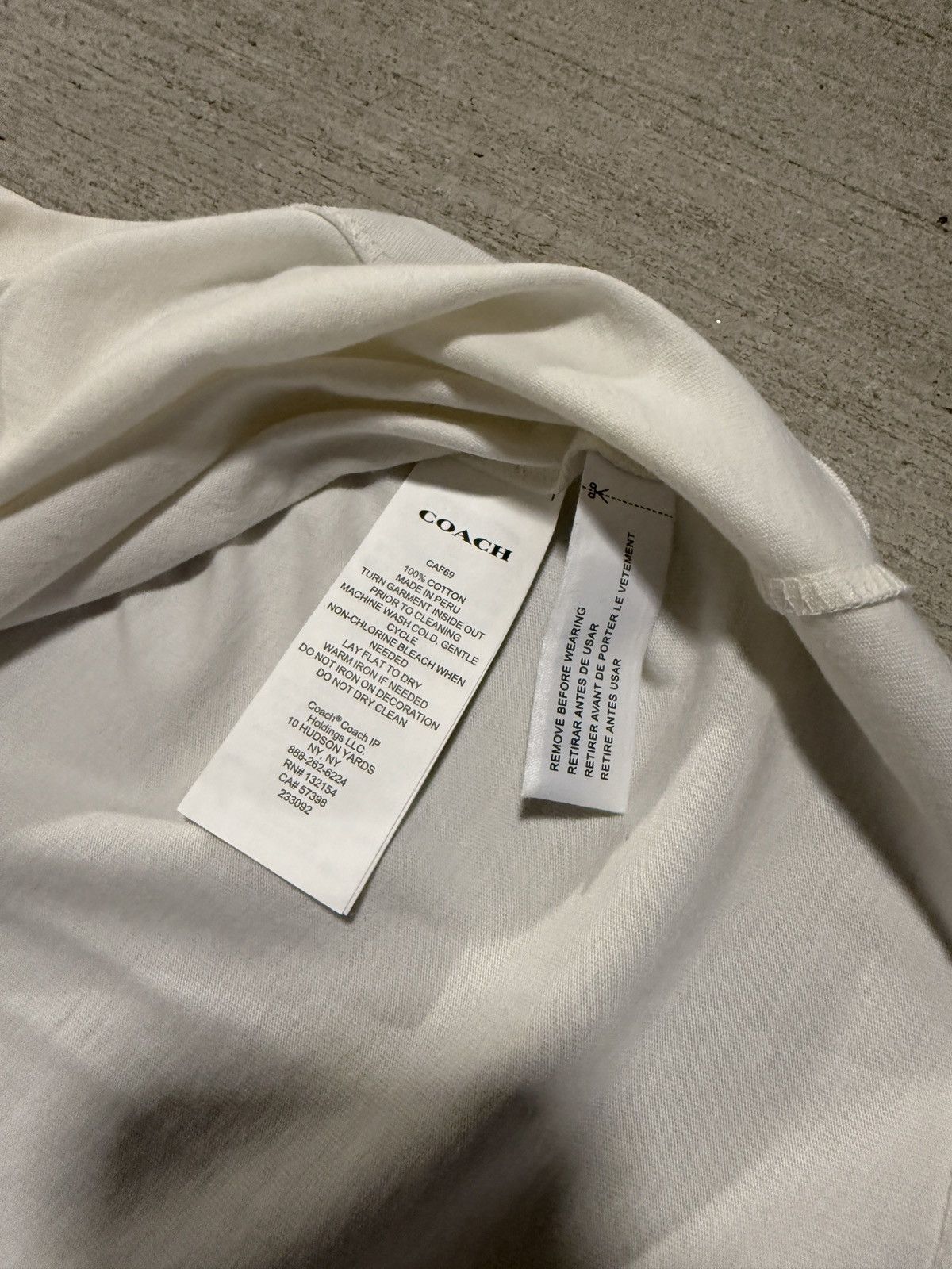 Coach Coach NYC tee Size US XL / EU 56 / 4 - 4 Thumbnail