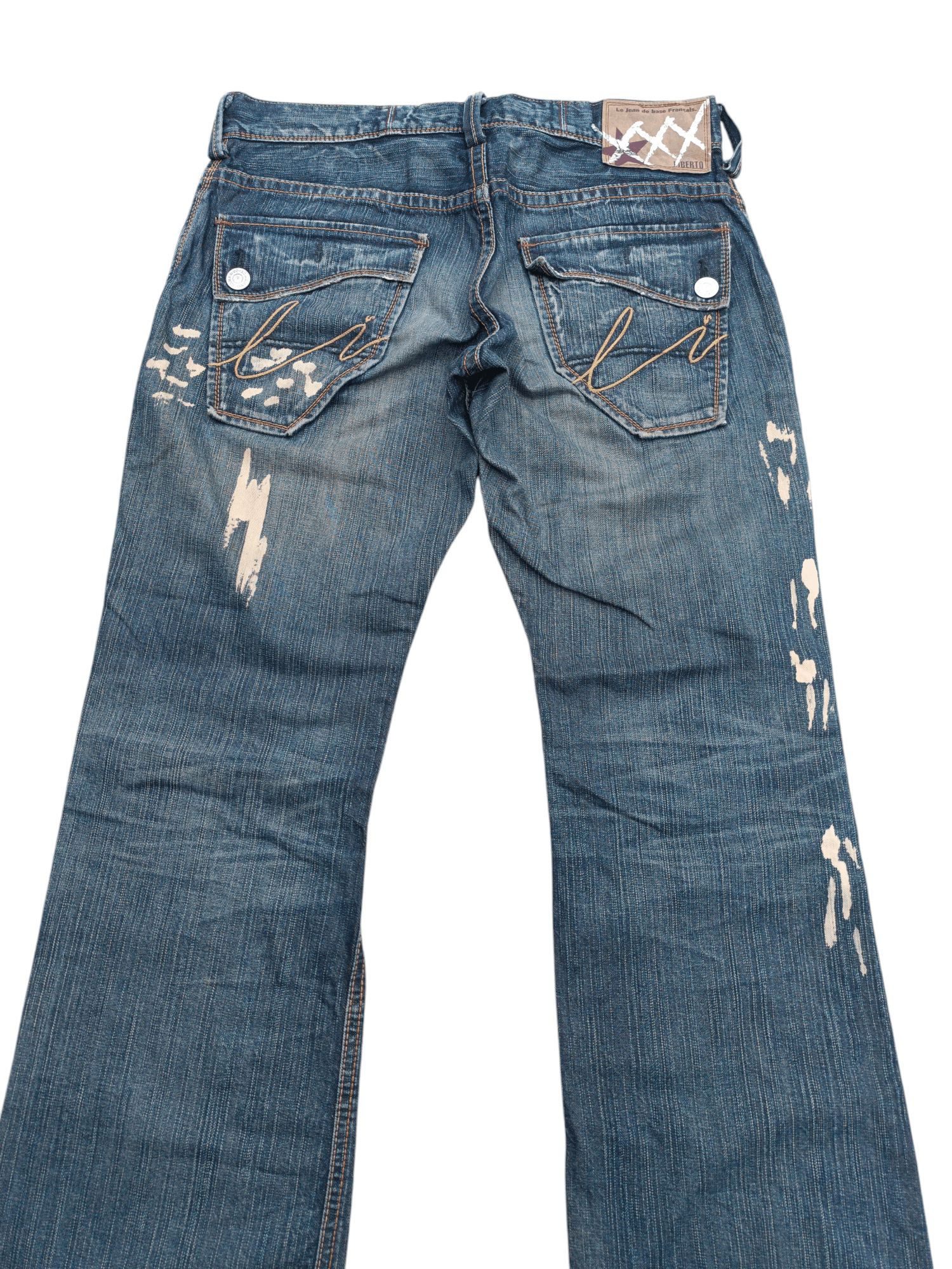 Hysteric Glamour × Japanese Brand RARE 🔥 Japan 🇯🇵 Liberto Distressed Design Size US 34 / EU 50 - 11 Thumbnail