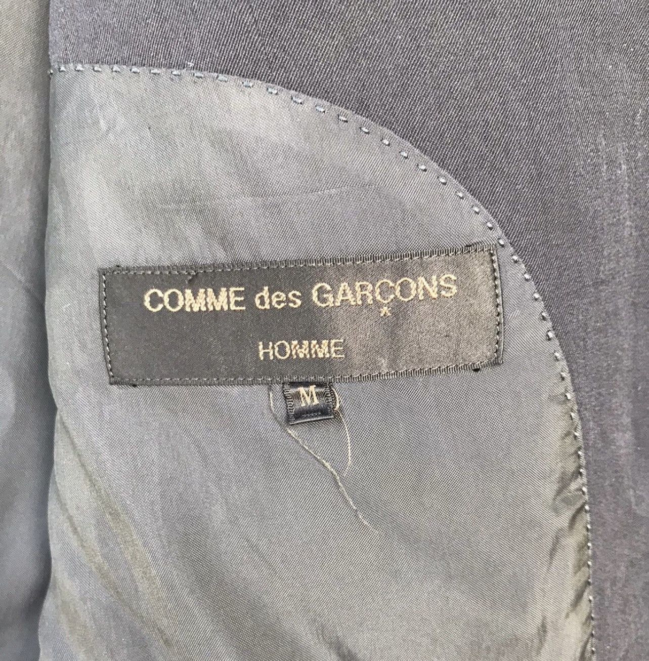 Comme des Garcons VTG AD1989 COMME DES GARCONS HOMME SUIT JACKET Size US M / EU 48-50 / 2 - 3 Thumbnail
