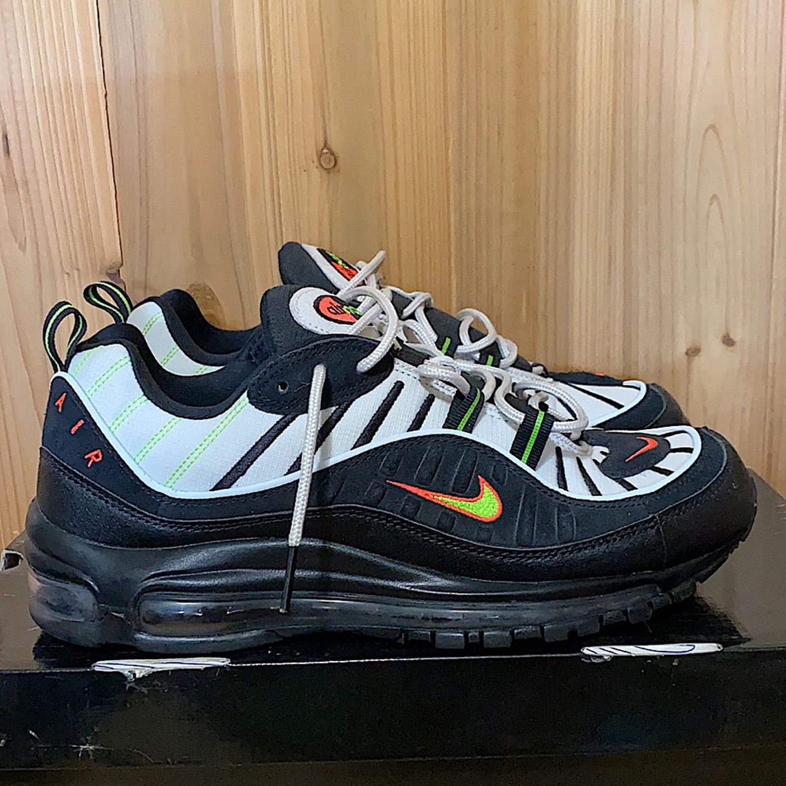 Nike 2019 Nike air max 98 highlighter Size US 9.5 / EU 42-43 - 10 Thumbnail