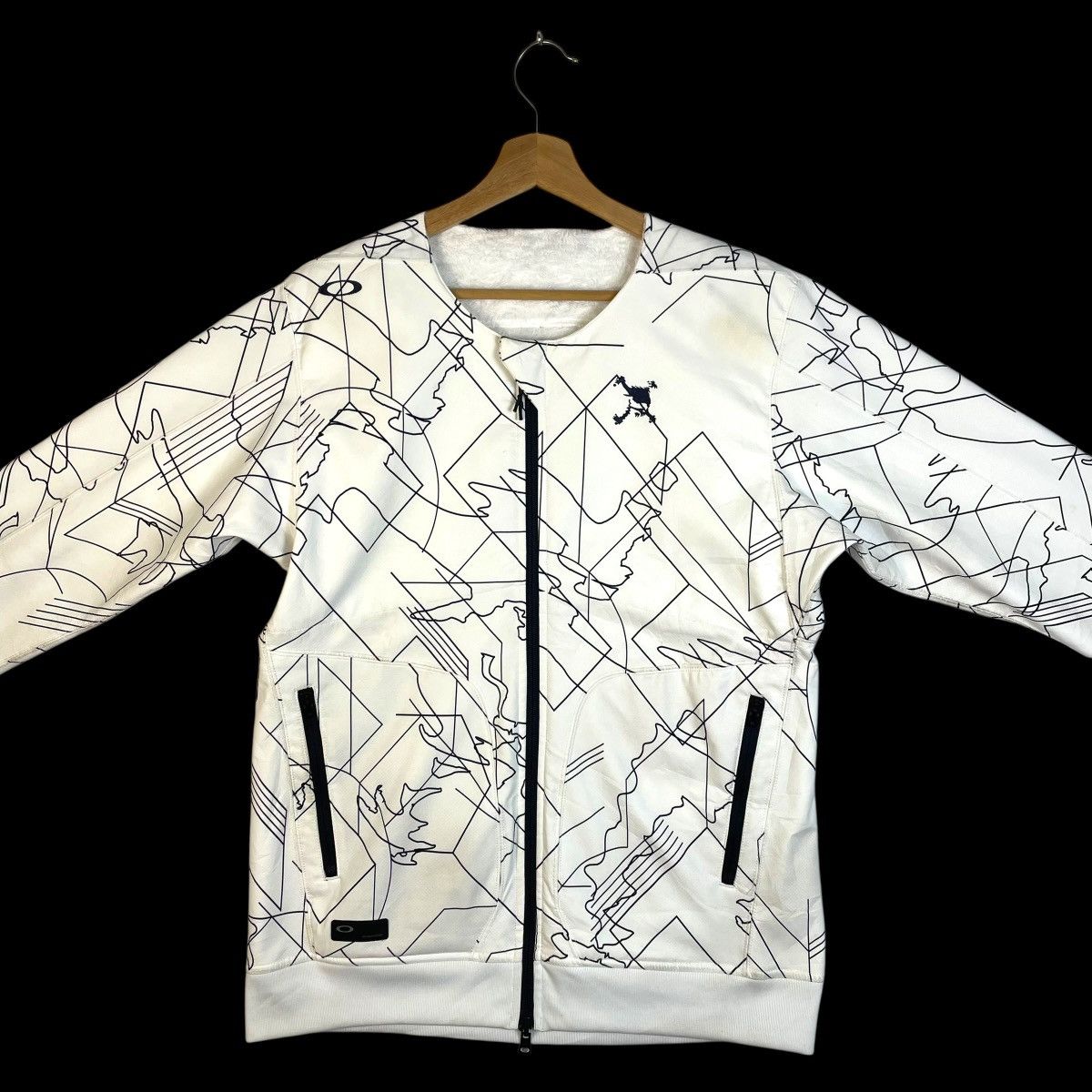 Oakley OAKLEY PERFOMANCE FLEECE / NYLON FULL ZIP REVERSIBLE JACKET Size US L / EU 52-54 / 3 - 6 Thumbnail