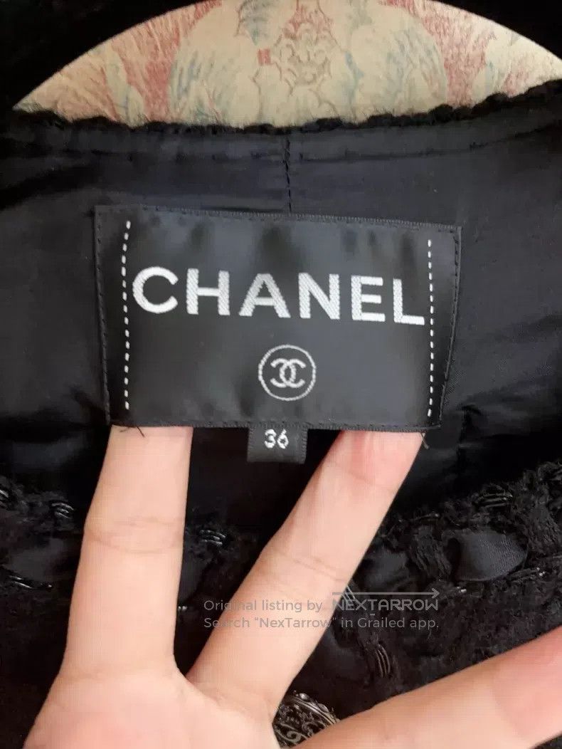Chanel Chanel Roman black coat Size XS / US 0-2 / IT 36-38 - 7 Thumbnail