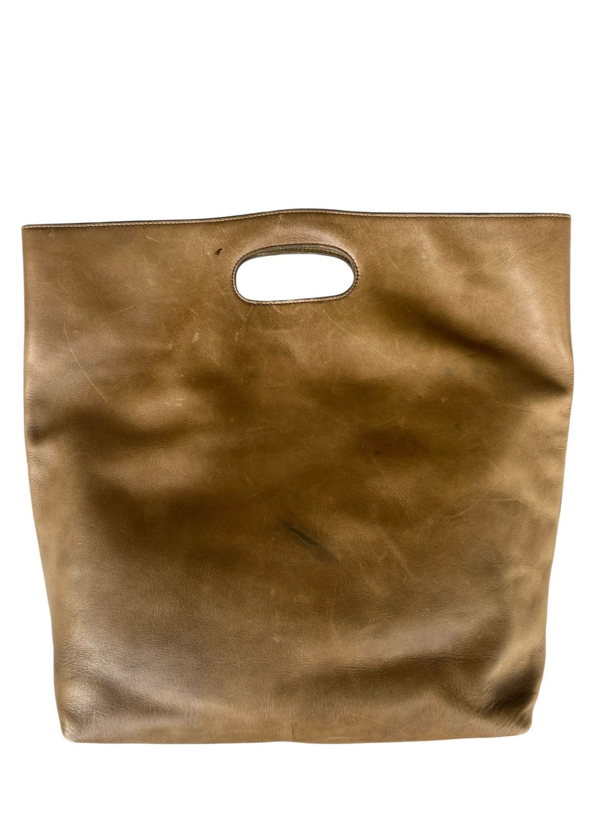 United Arrows Vintage United Arrows Japan Patina Leather Bag Size ONE SIZE - 8 Thumbnail