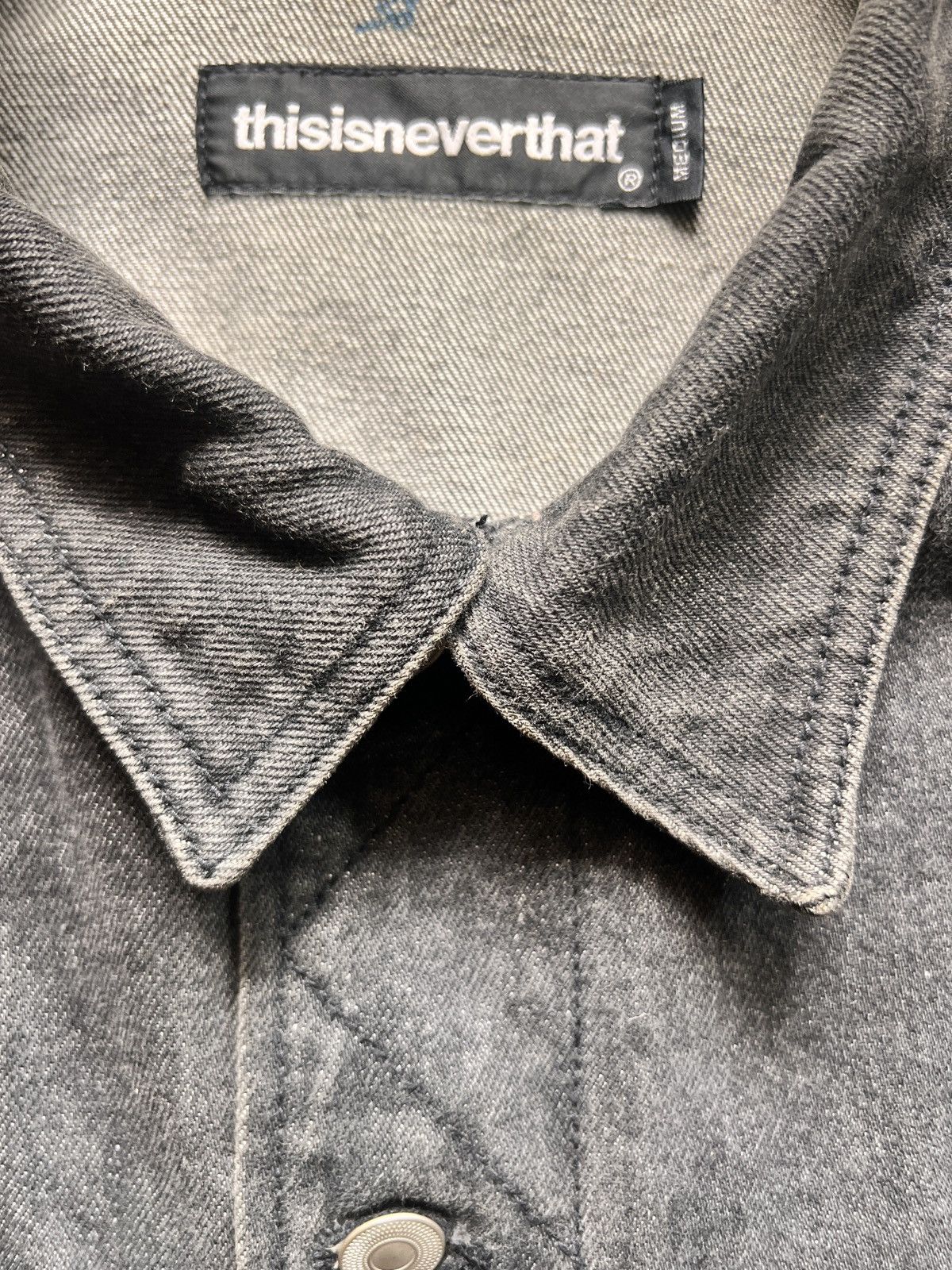 thisisneverthat Thisisneverthat Visual Archive Denim Jacket Size US M / EU 48-50 / 2 - 10 Thumbnail