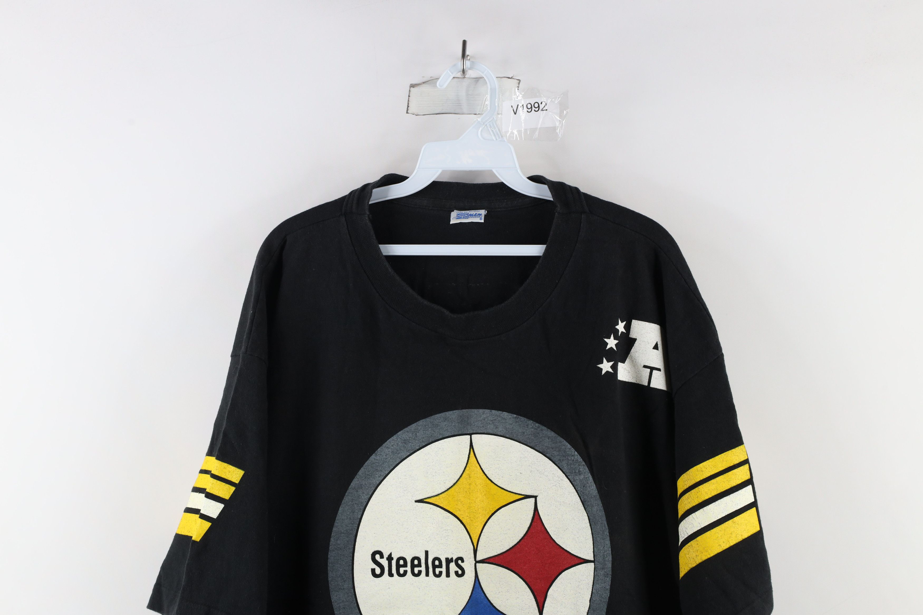 Vintage Vintage 90s Print Pittsburgh Steelers Football T-Shirt USA Size US XXL / EU 58 / 5 - 2 Thumbnail