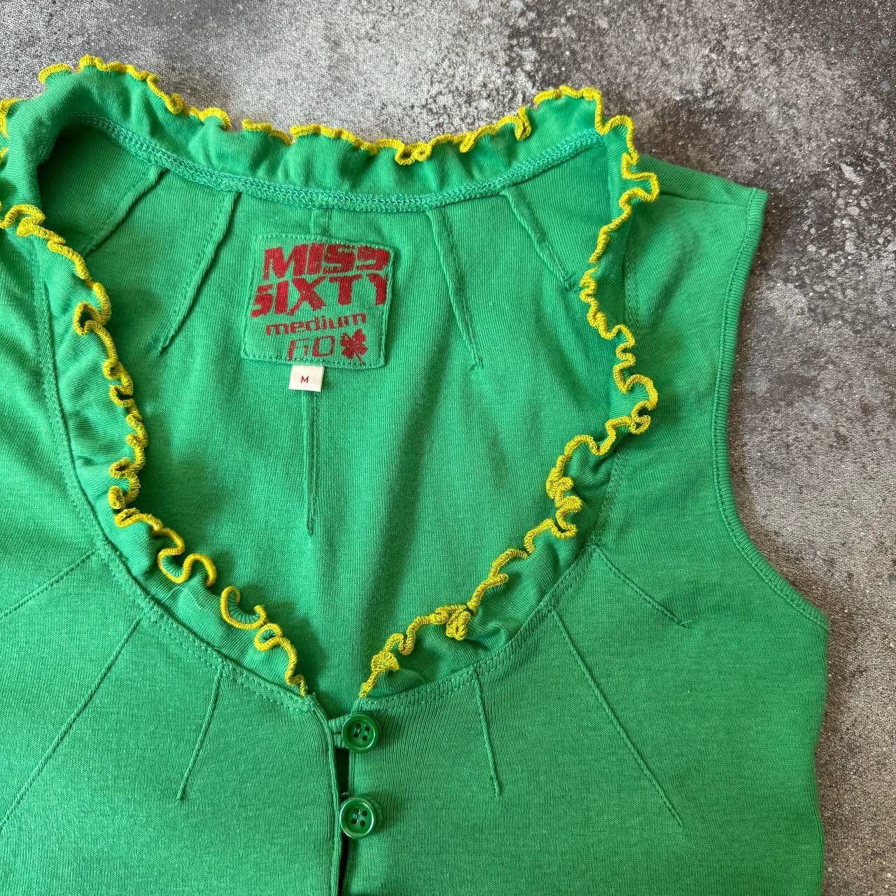 Miss Sixty × Vintage Y2K Miss Sixty Vintage Tank Top Size M / US 6-8 / IT 42-44 - 5 Thumbnail