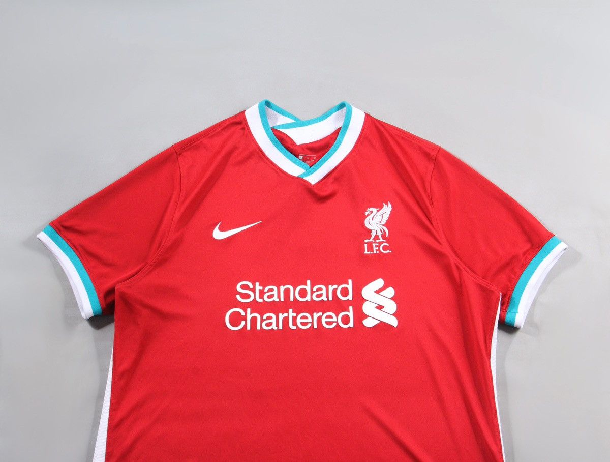 Nike Nike x Liverpool 2020 Soccer Football Jersey Shirt Red XL Size US XL / EU 56 / 4 - 2 Thumbnail