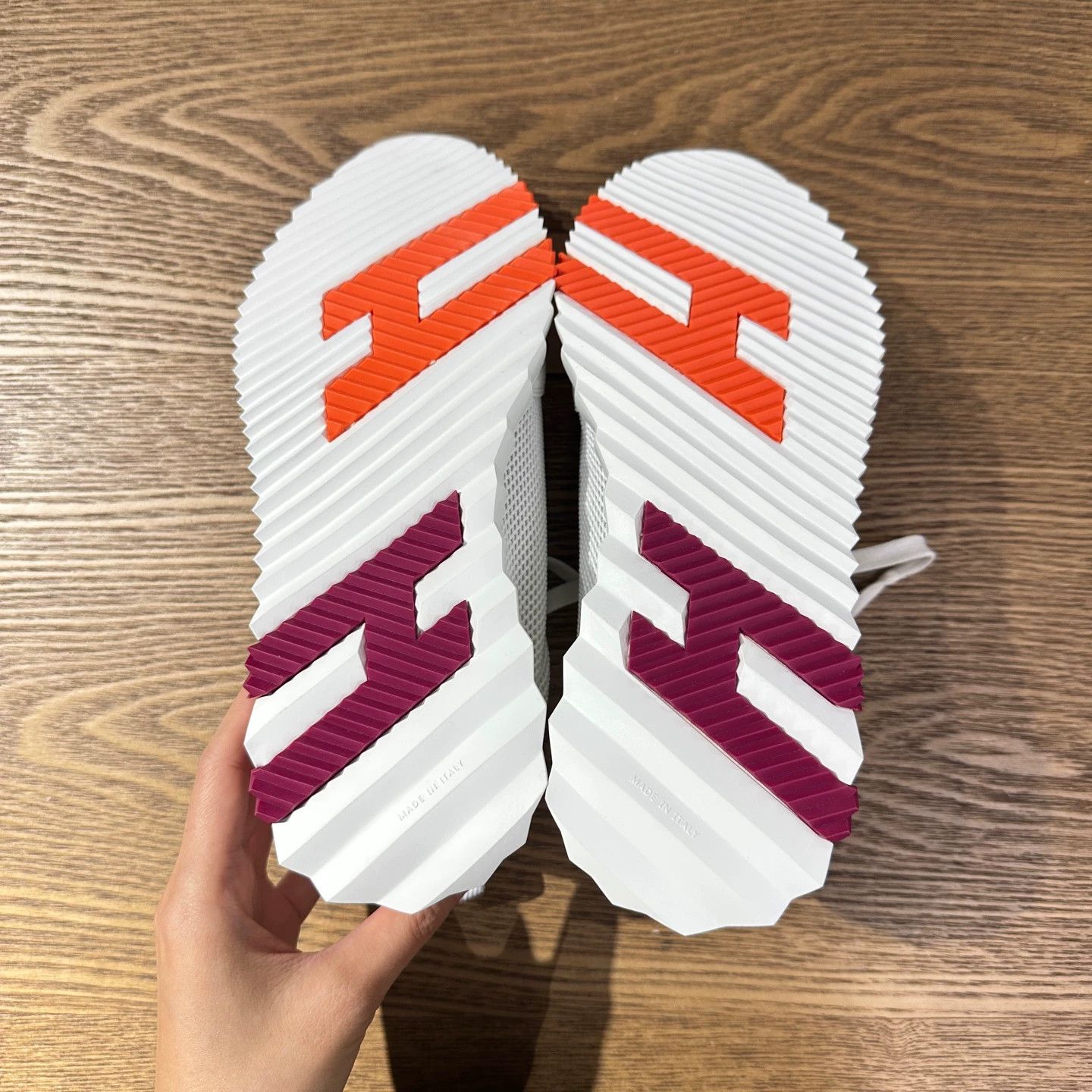 Hermes HERMES Jan1034 Bouncing Mesh Sport Casual Sneakers EUR 38 Size US 7 / IT 37 - 7 Thumbnail