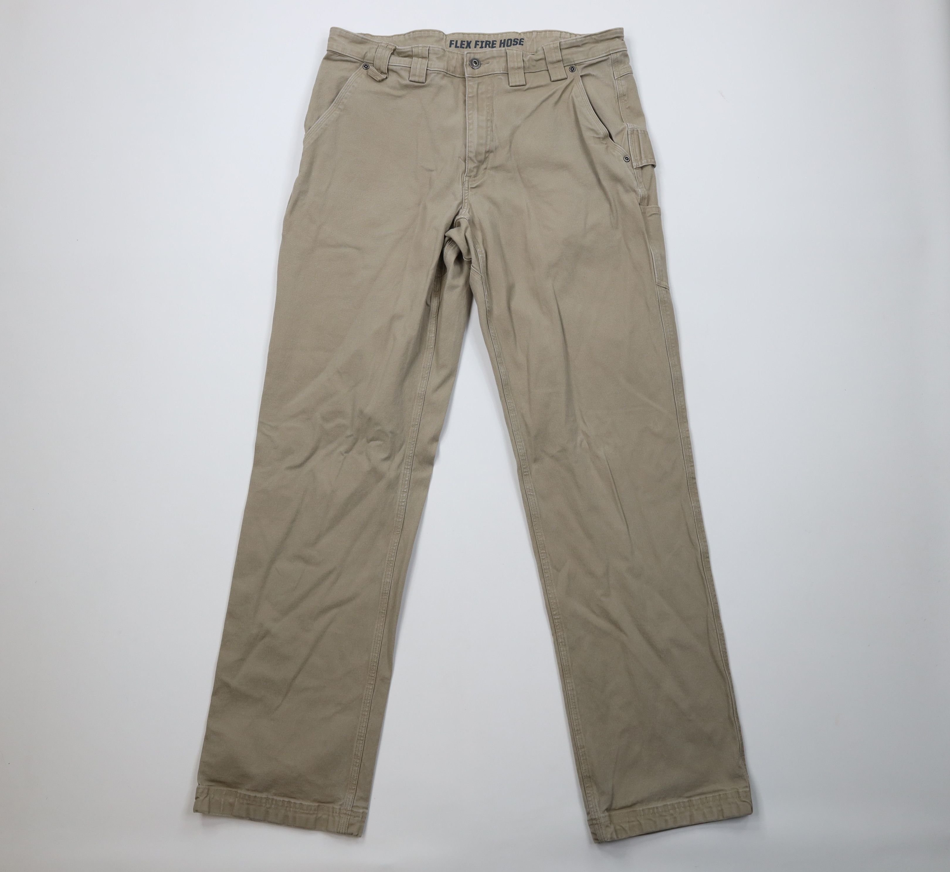 Duluth Trading Company Duluth Trading Co Fit Flex Firehose Canvas Wide Leg Pants Size US 36 / EU 52 - 1 Thumbnail