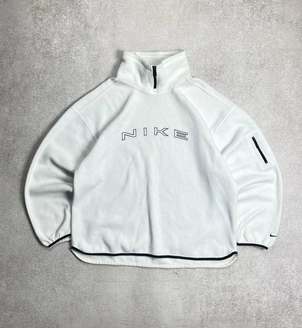 Nike ACG × Vintage VINTAGE 90s NIKE RARE FLEECE SHERPA Y2K JACKET XL Size US XL / EU 56 / 4 - 1 Thumbnail