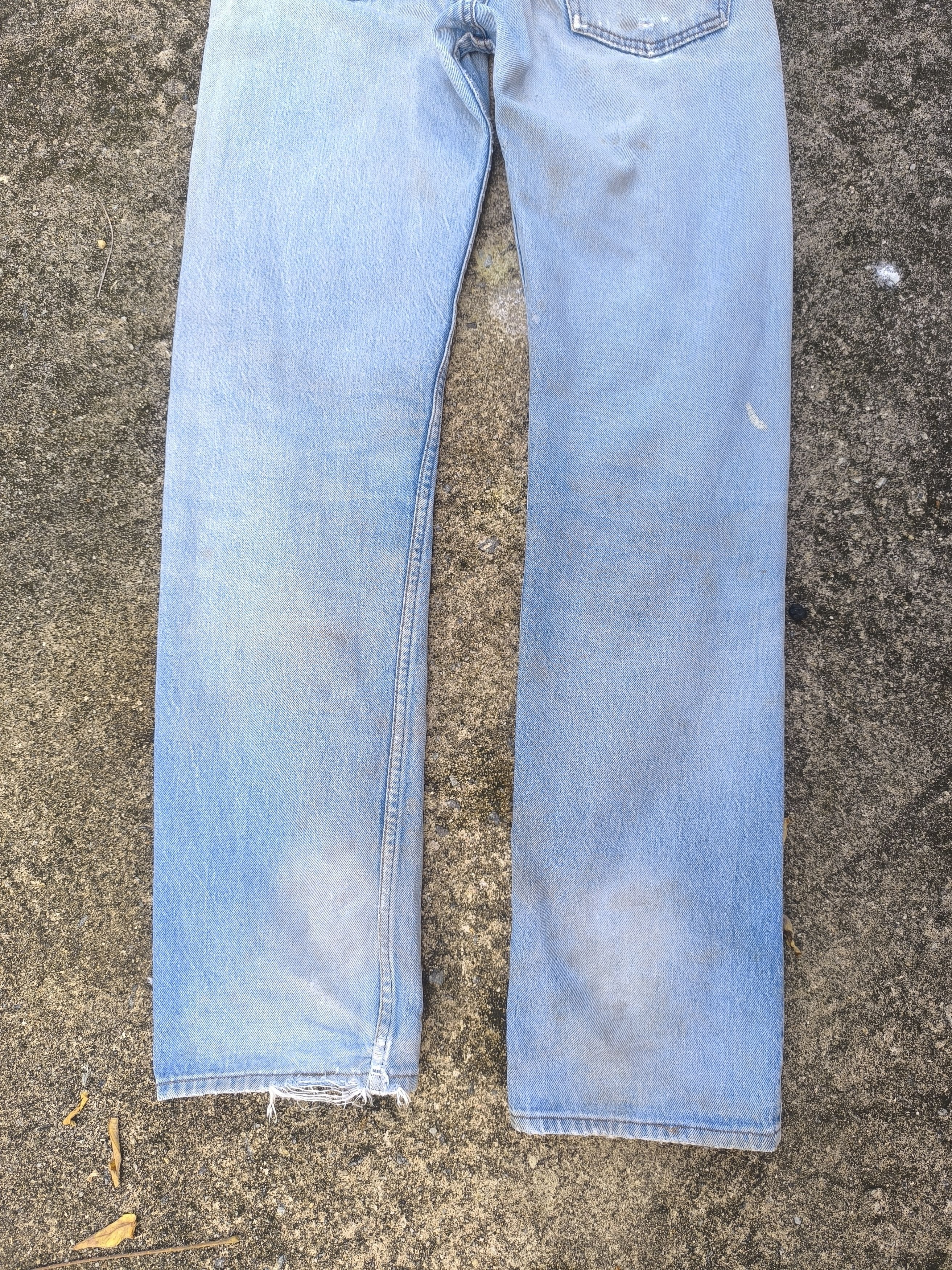 Levi's × Vintage 90s VINTAGE LEVIS 501 made in USA Size US 32 / EU 48 - 11 Thumbnail