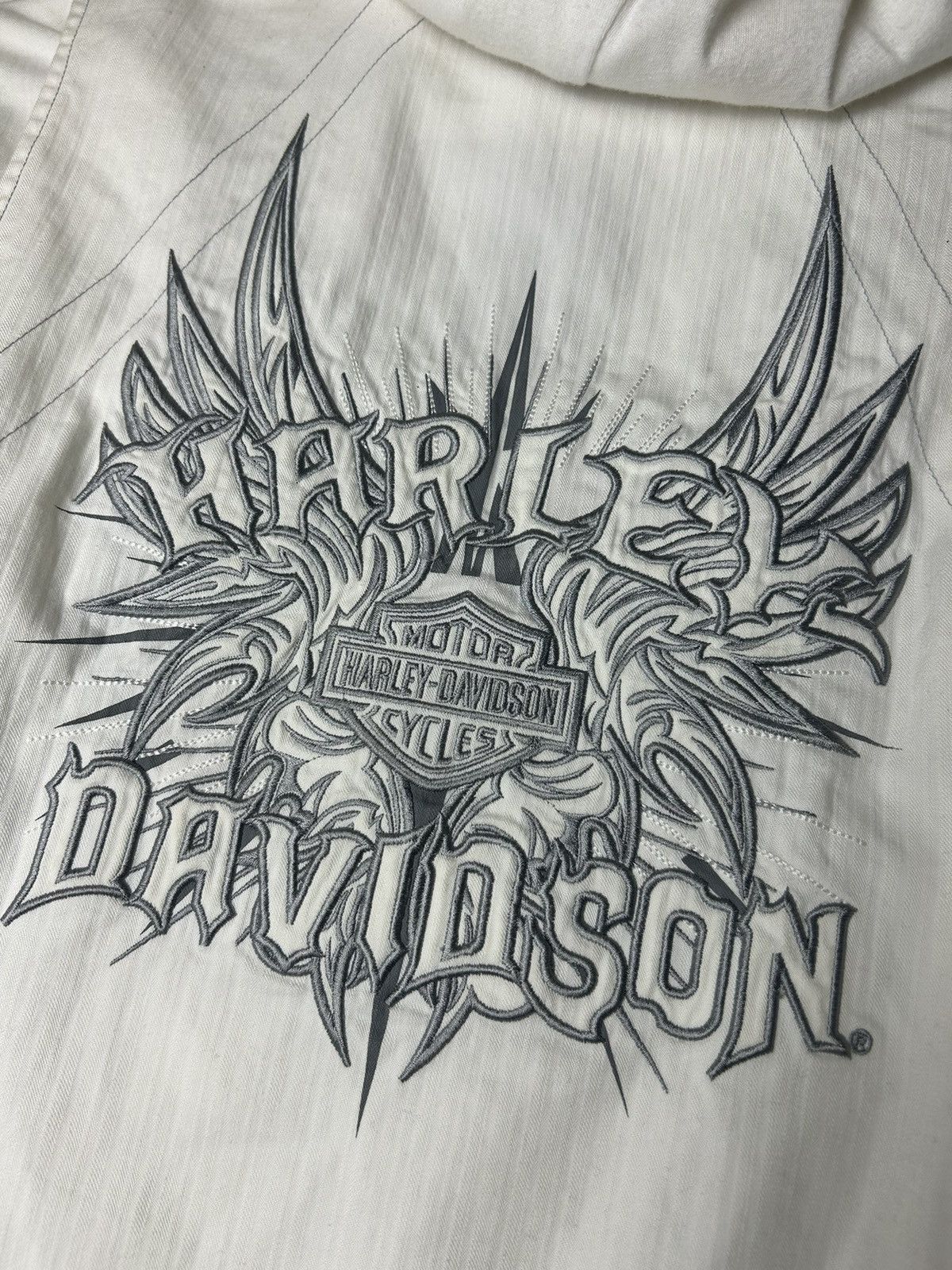 Harley Davidson Harley Davidson Embroidered Jacket Size US L / EU 52-54 / 3 - 6 Thumbnail