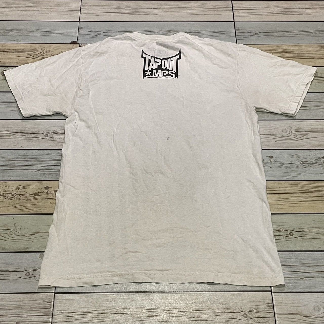 Affliction × Ed Hardy × Tapout Rare Tapout Wings Cross Tee Y2K Affliction Style Size US S / EU 44-46 / 1 - 3 Thumbnail