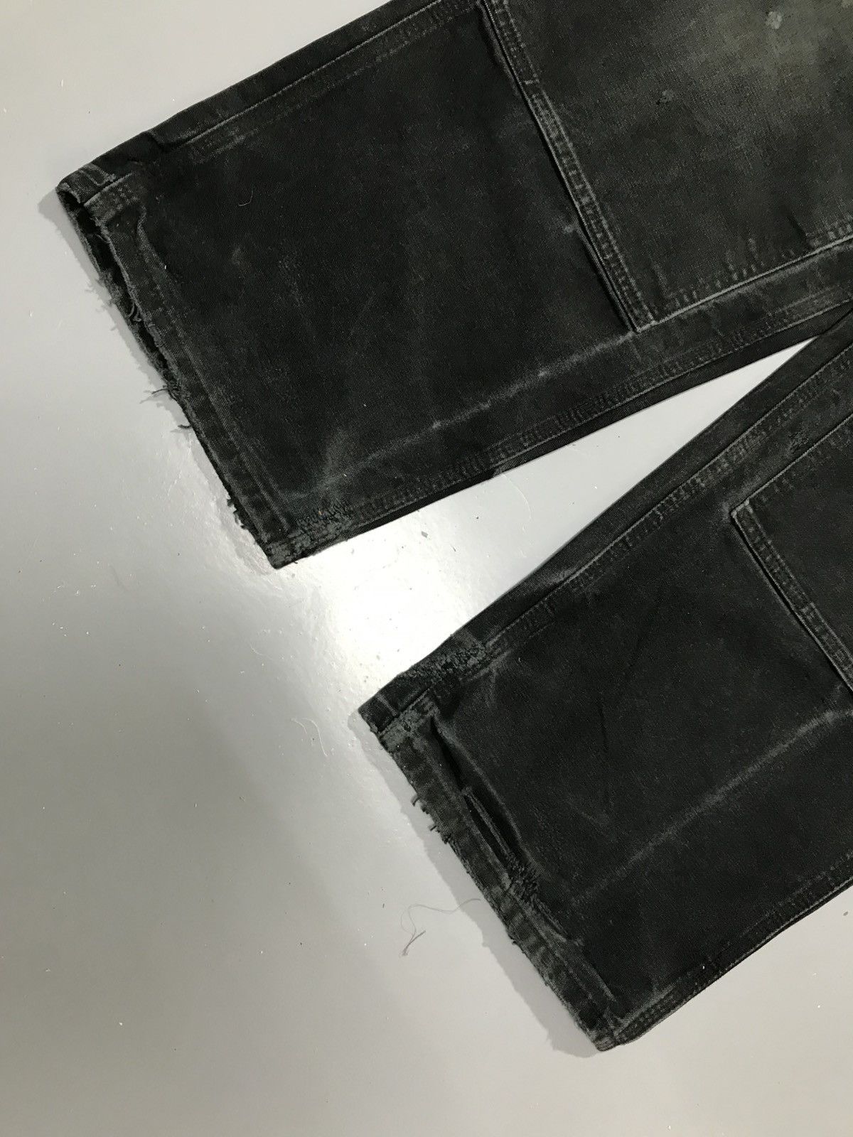 Carhartt Vintage carhartt B01 BLK double knee repaired denim Size US 42 / EU 58 - 4 Thumbnail