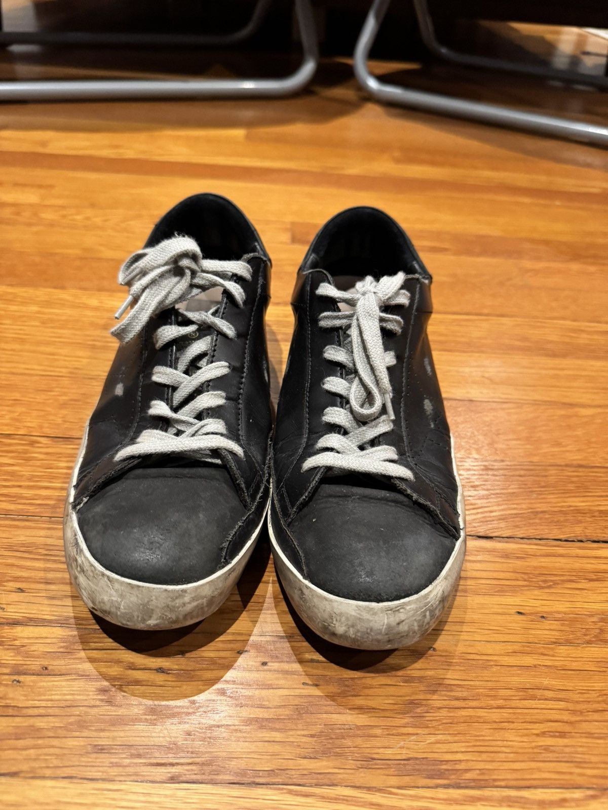 Golden Goose Golden Goose Black and Gray Sneakers Versatile Comfort Size US 8 / EU 41 - 3 Thumbnail