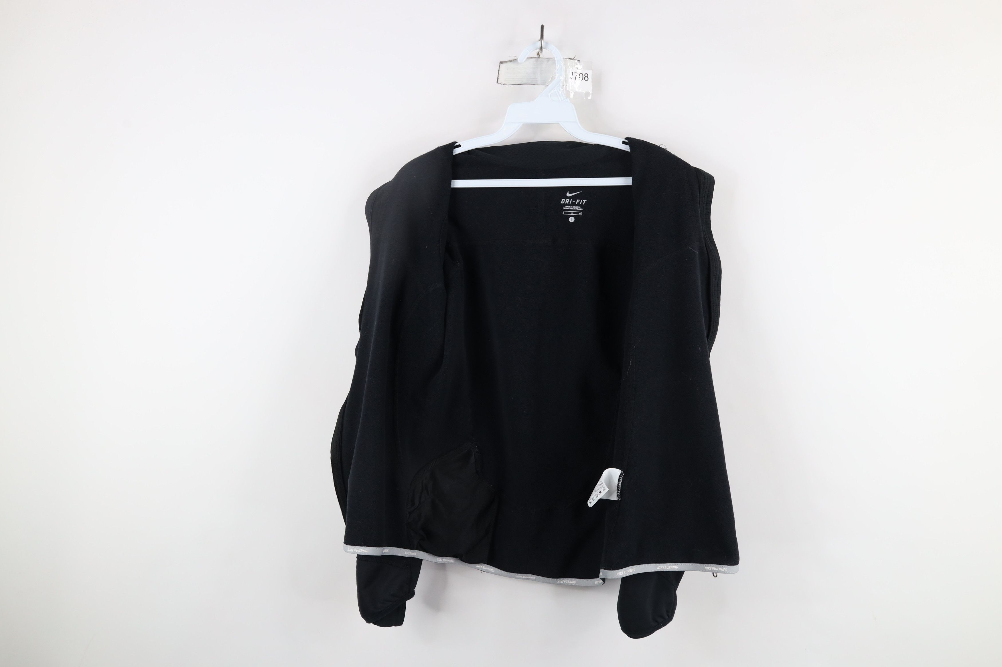 Nike × Vintage Vintage Nike Scott Mini Swoosh Reflective Full Zip Jacket Size S / US 4 / IT 40 - 6 Thumbnail
