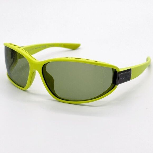 Gucci NEW GUCCI SUNGLASSES GREEN MEN EYEWEAR GUCCI GG2011S 002 Size ONE SIZE - 2 Thumbnail