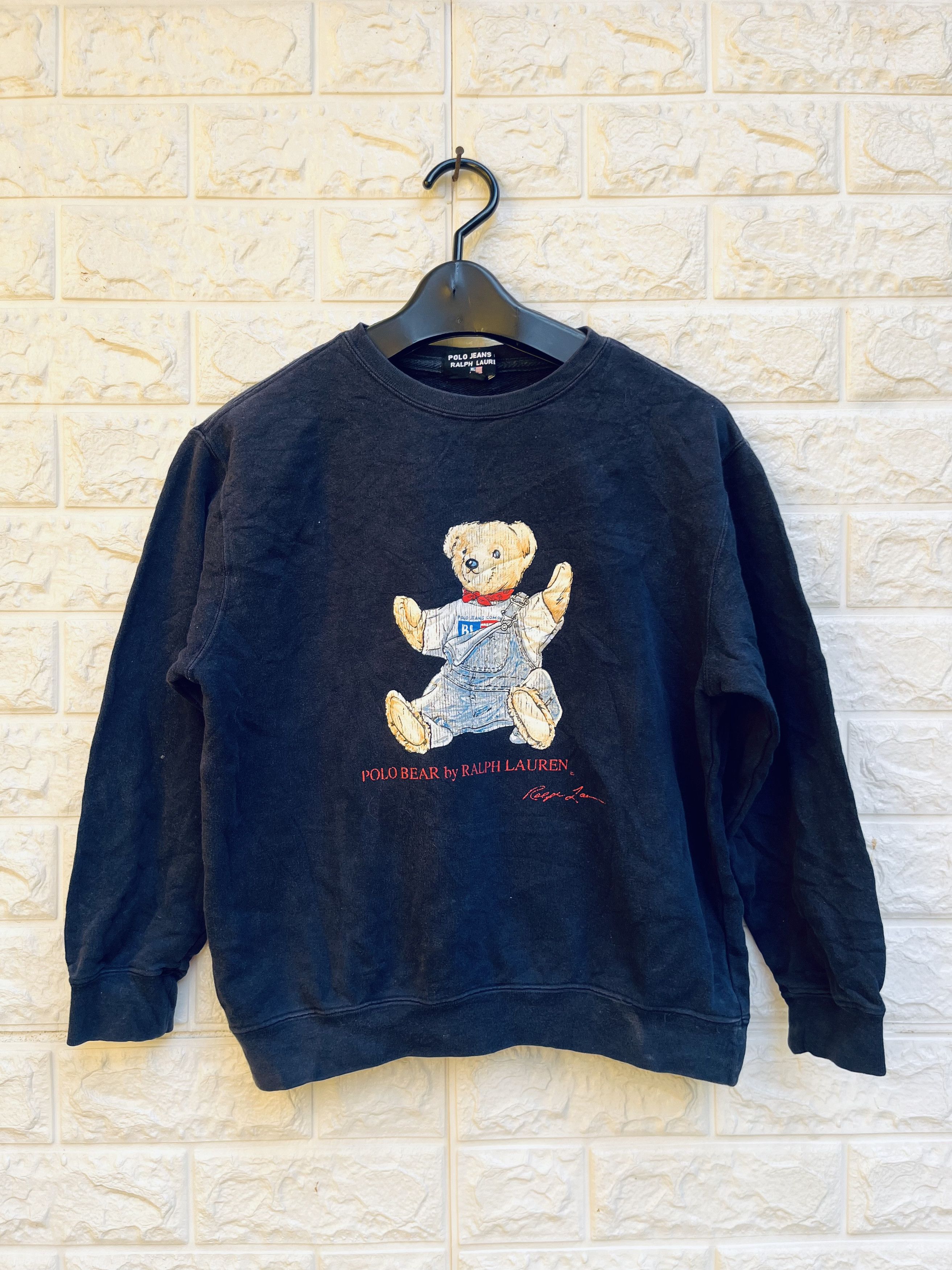 Vintage Polo Bear Ralph Lauren Streetwear Fashion Style