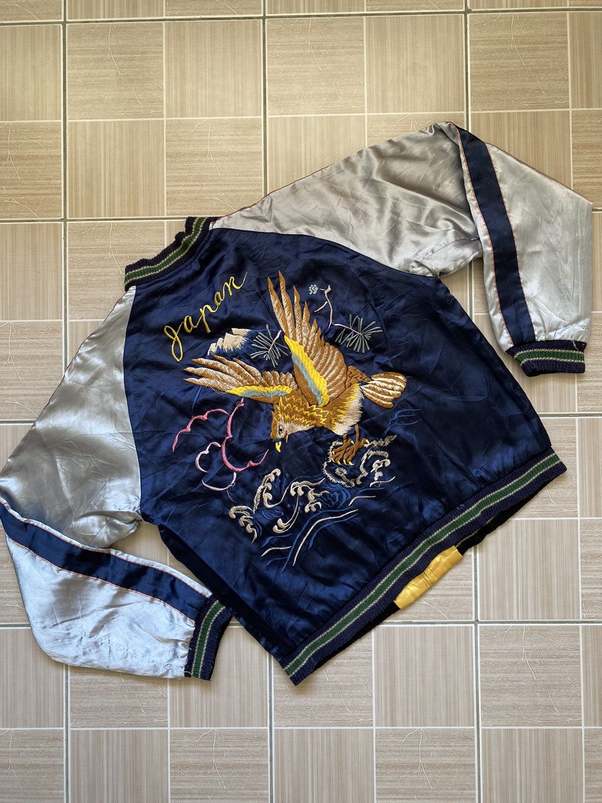 Toyo Enterprises × Vintage VINTAGE SUKAJAN TOYO ENTERPRISE REVERSIBLE CYCLONES x BIRD Size US L / EU 52-54 / 3 - 1 Thumbnail
