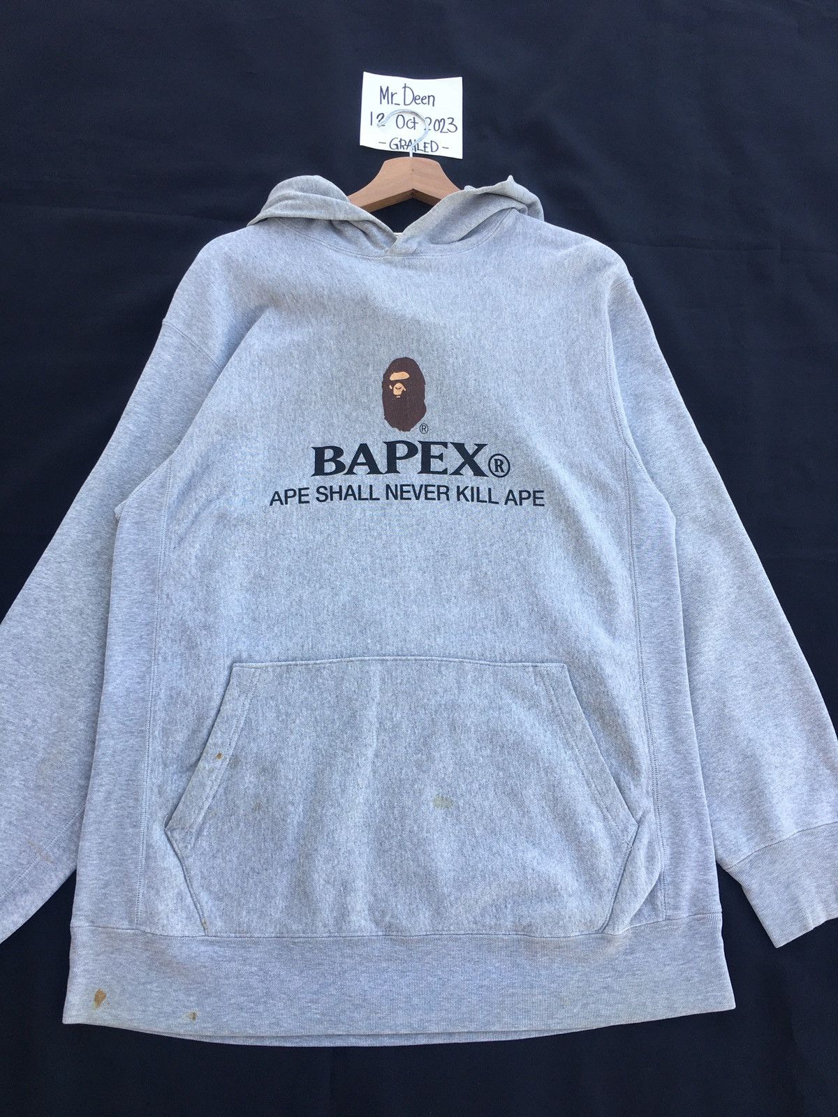 Bape Rare Vintage BAPE BAPEX Sweater Hoodie Size US L / EU 52-54 / 3 - 5 Thumbnail